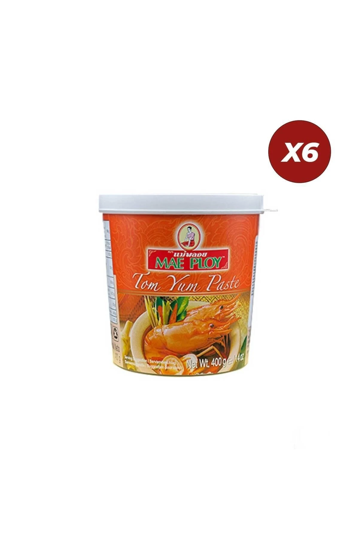 Tom Yum Çorba Ezmesi ( Tom Yum Paste) - 400 Gr - 6 Adet
