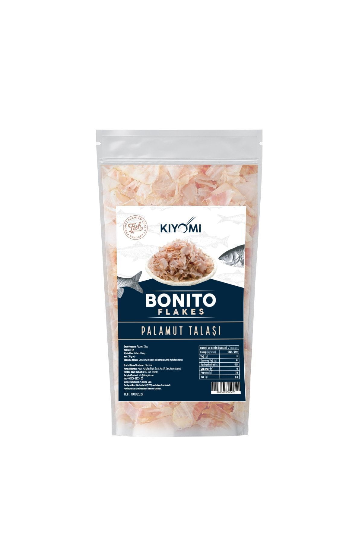 Katsuobushi - Bonito Flakes - Palamut Talaşı - 50 Gr