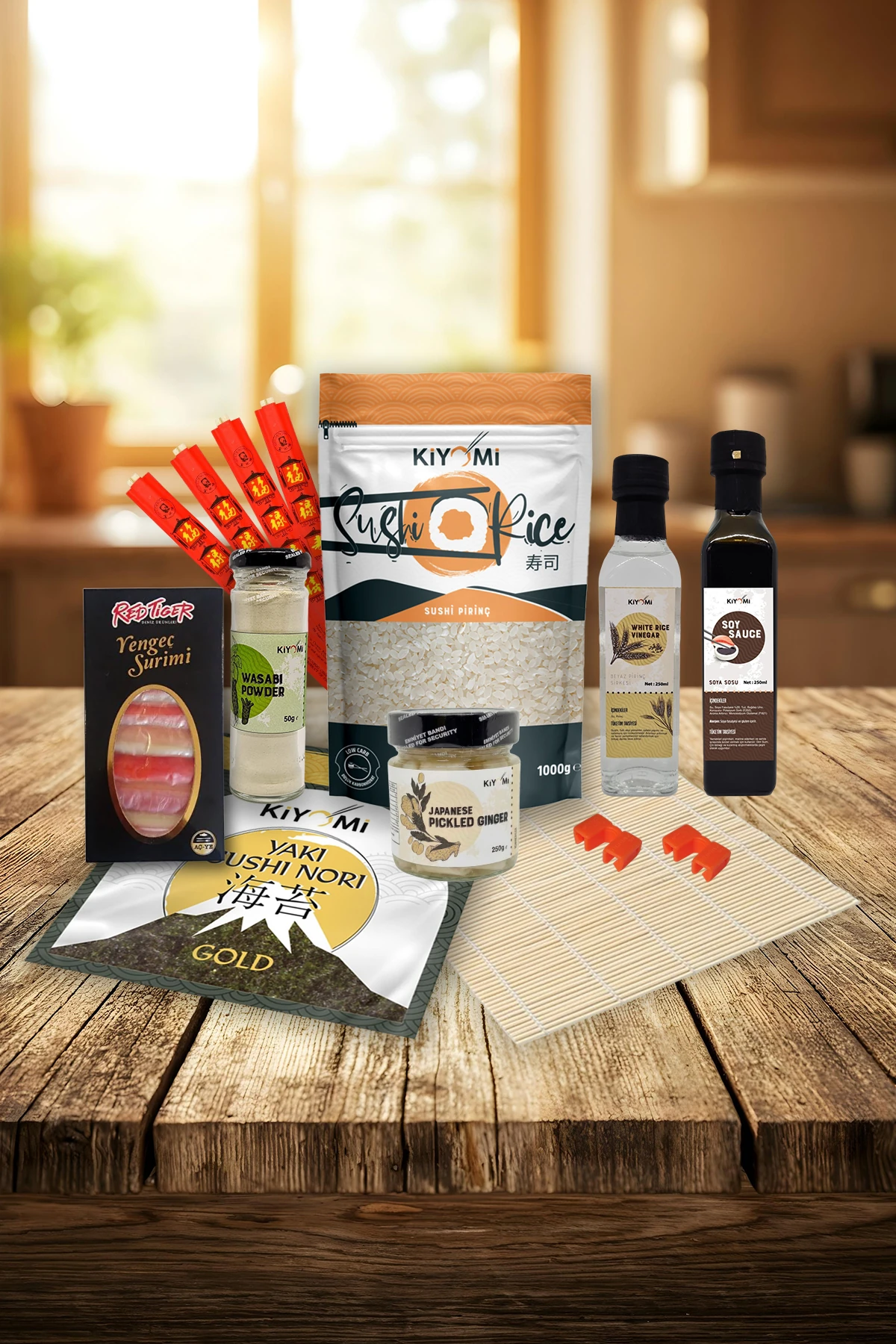 Premium Sushi Seti /Suşi Set (Videolu Anlatım)