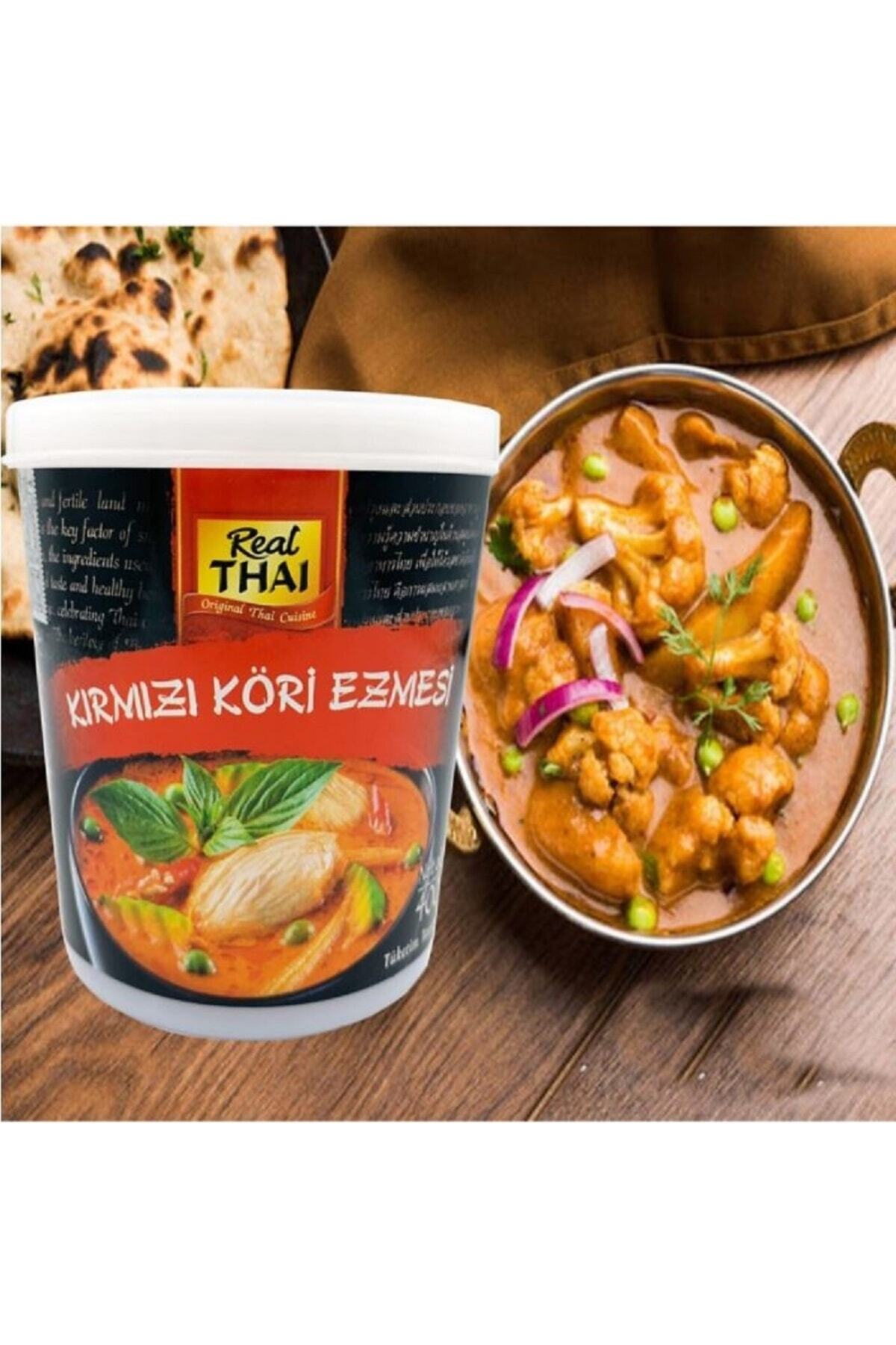 Kırmızı Köri Ezmesi 400 gr Red Thai Red Curry Paste