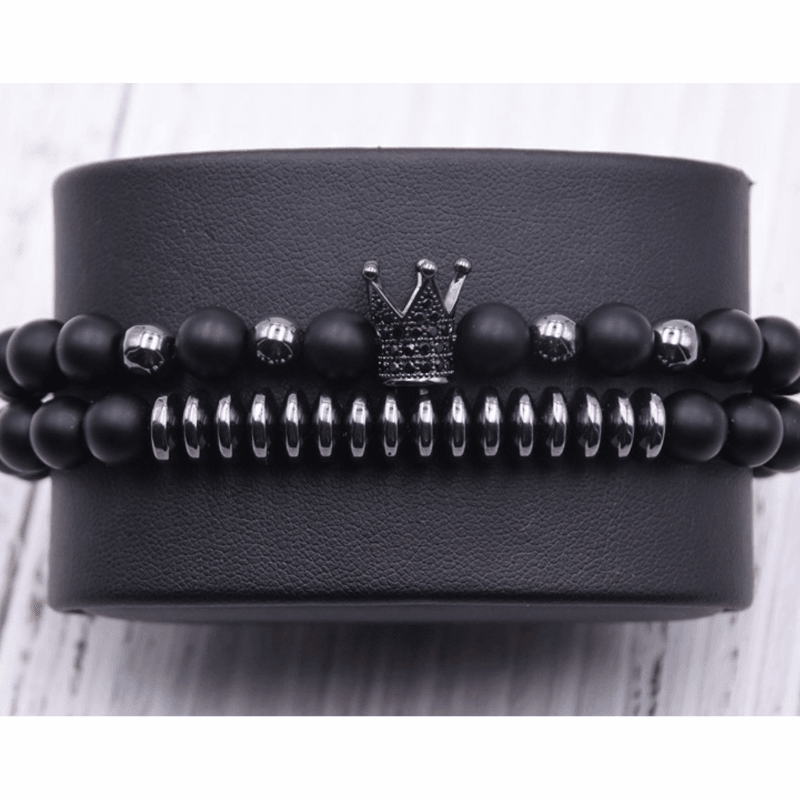 2-Piece Crown Bracelet