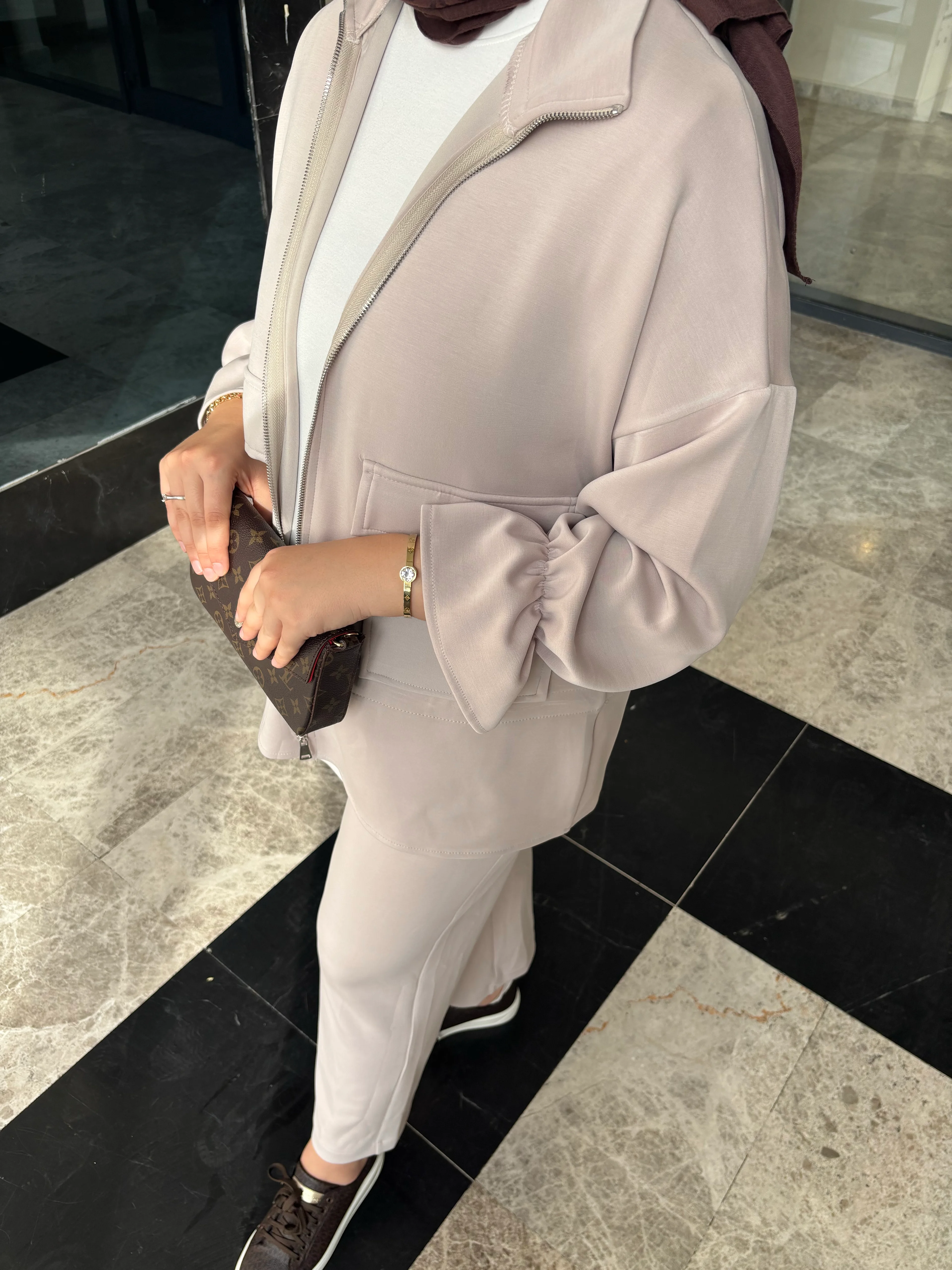 kol detaylı oysho takım- taş