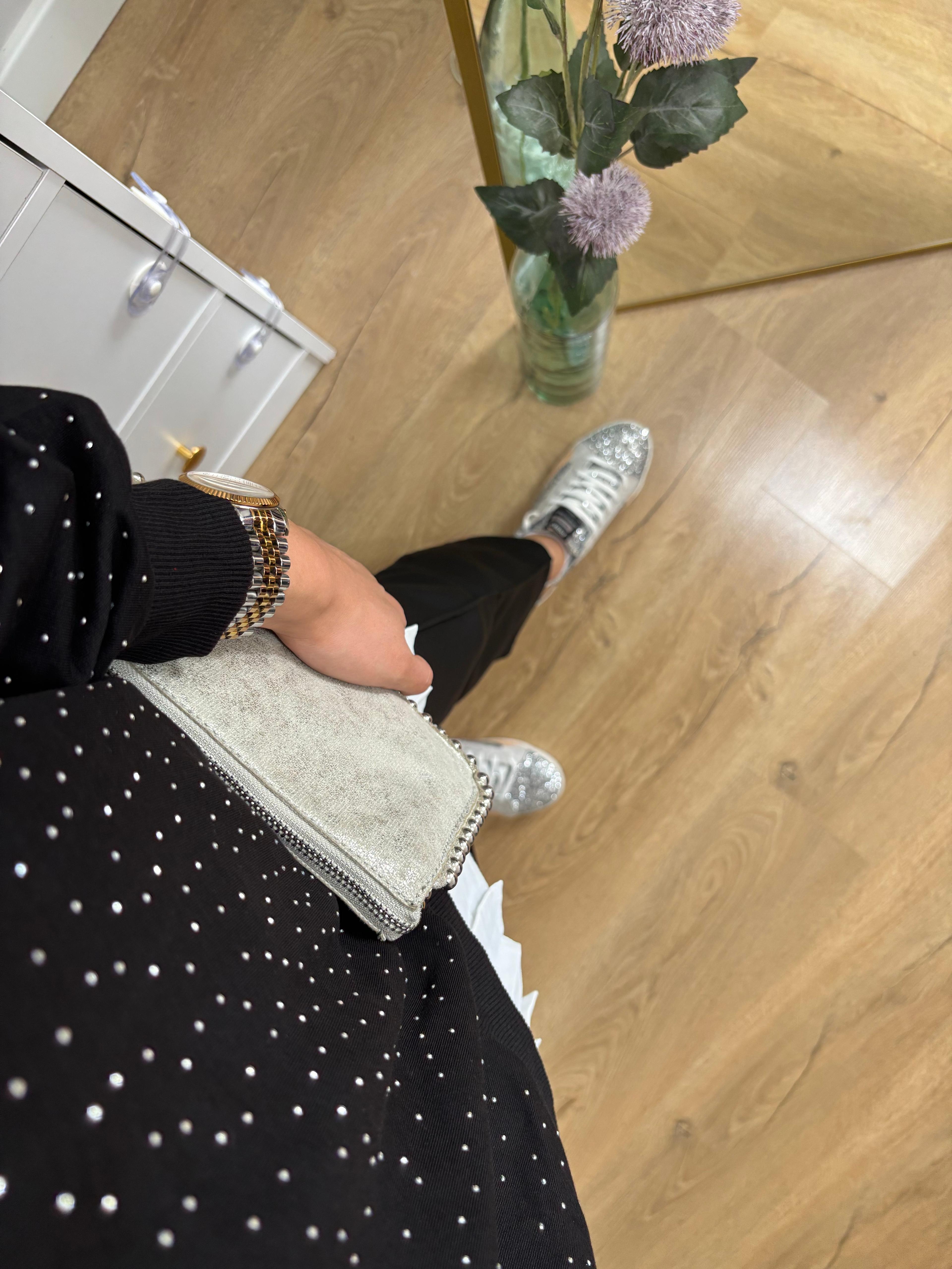Taş Detaylı Gues Sweat