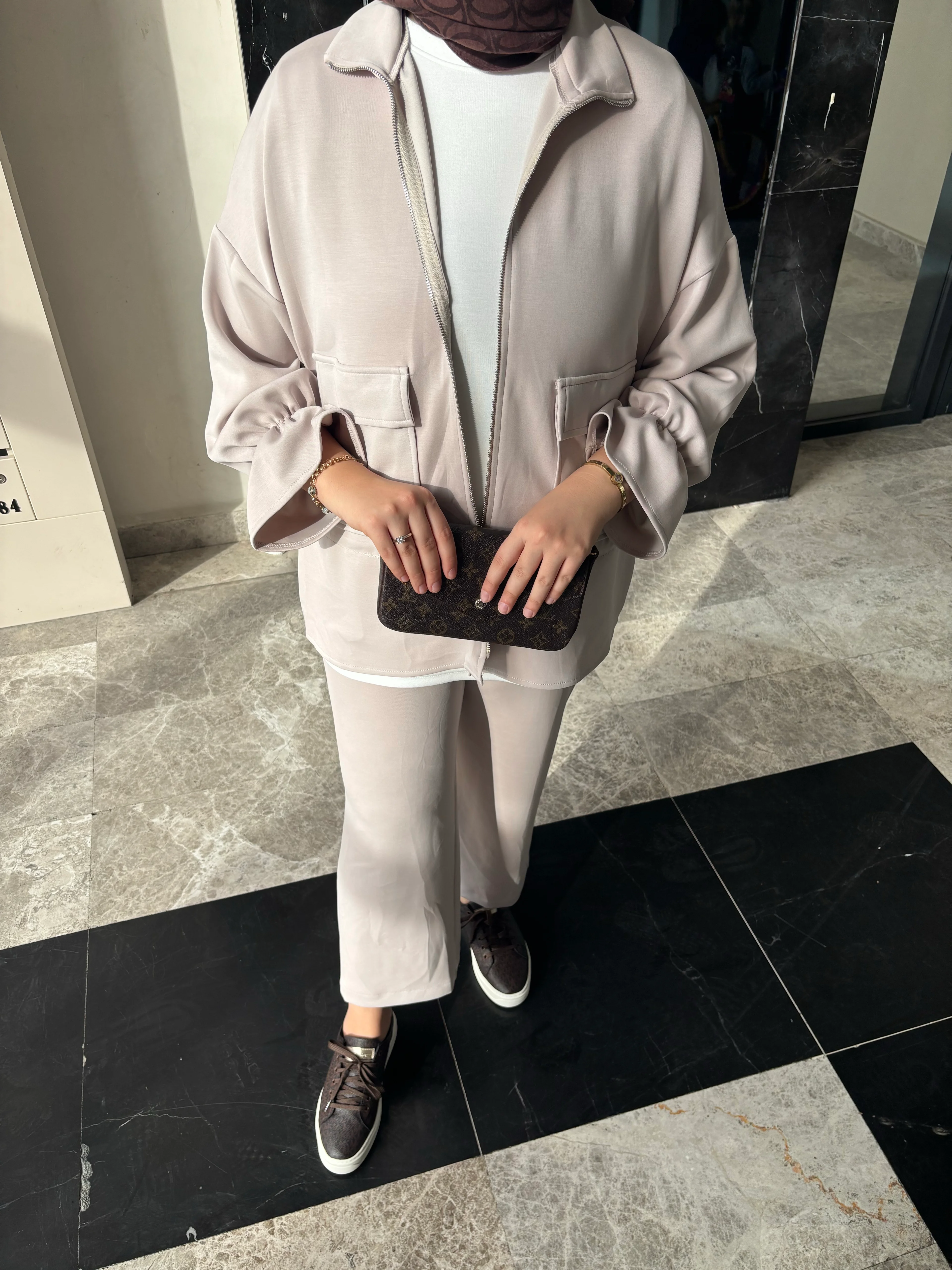 kol detaylı oysho takım- taş