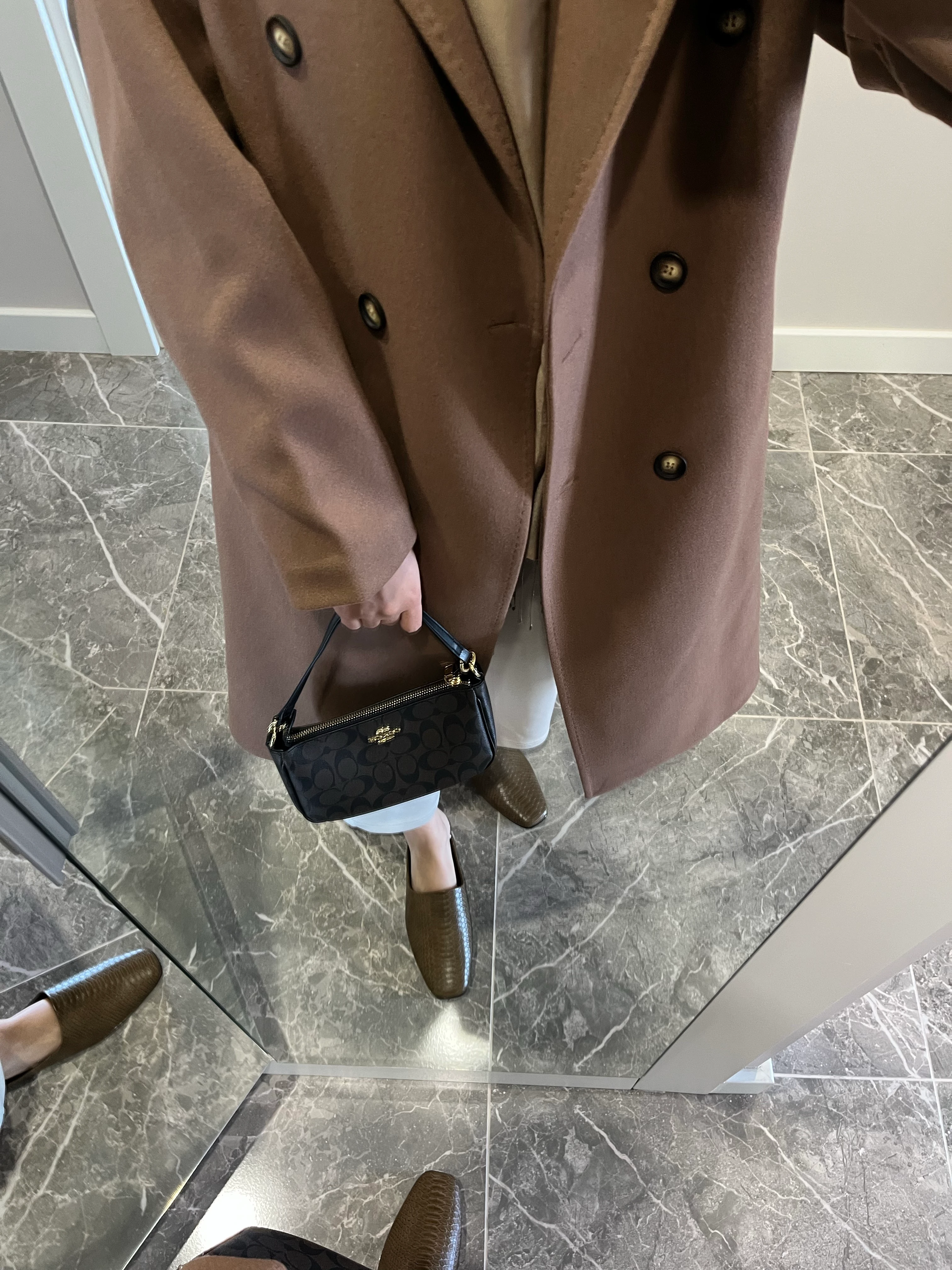 Camel Maskülen Kaşe Kaban