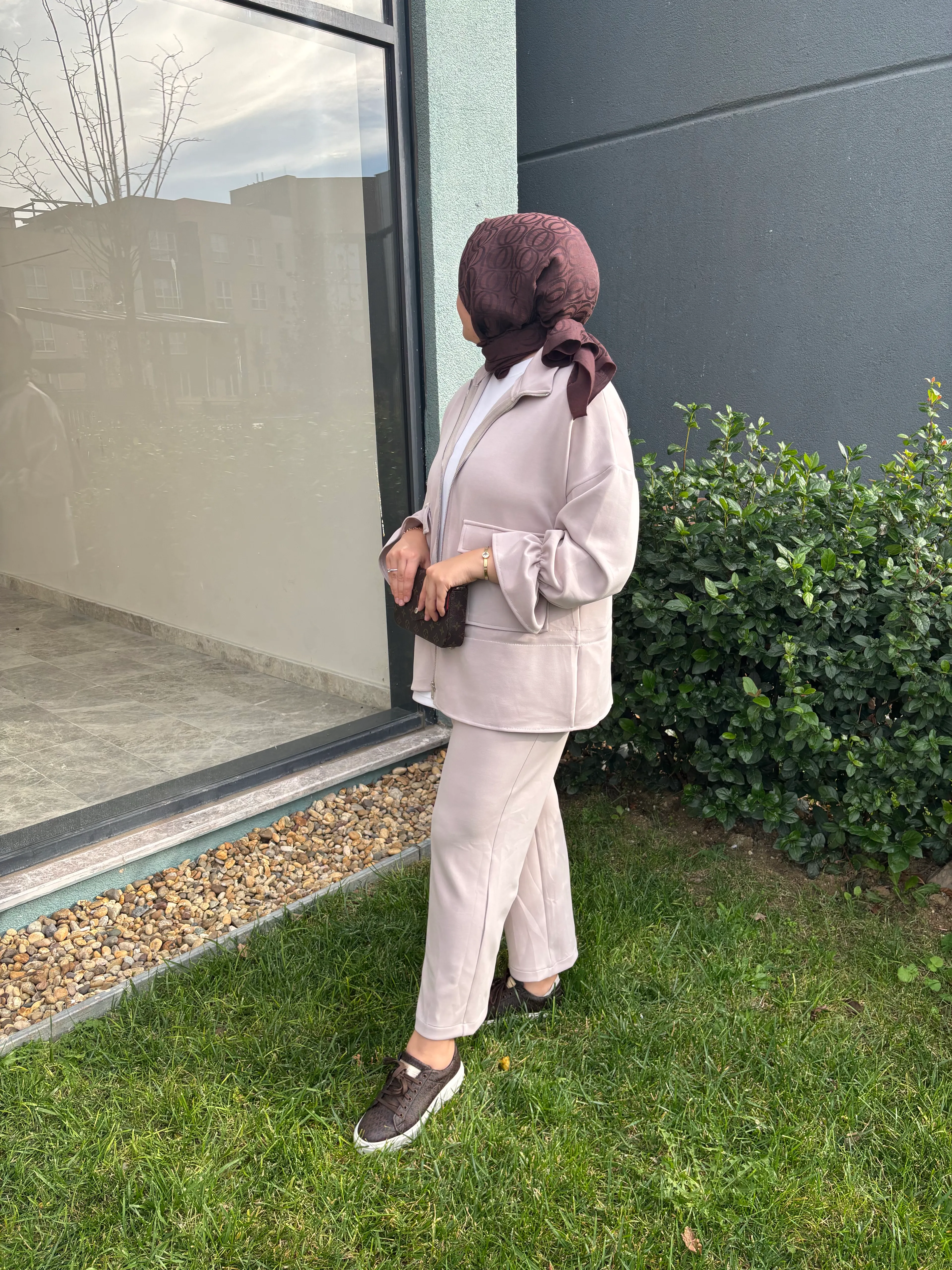 kol detaylı oysho takım- taş