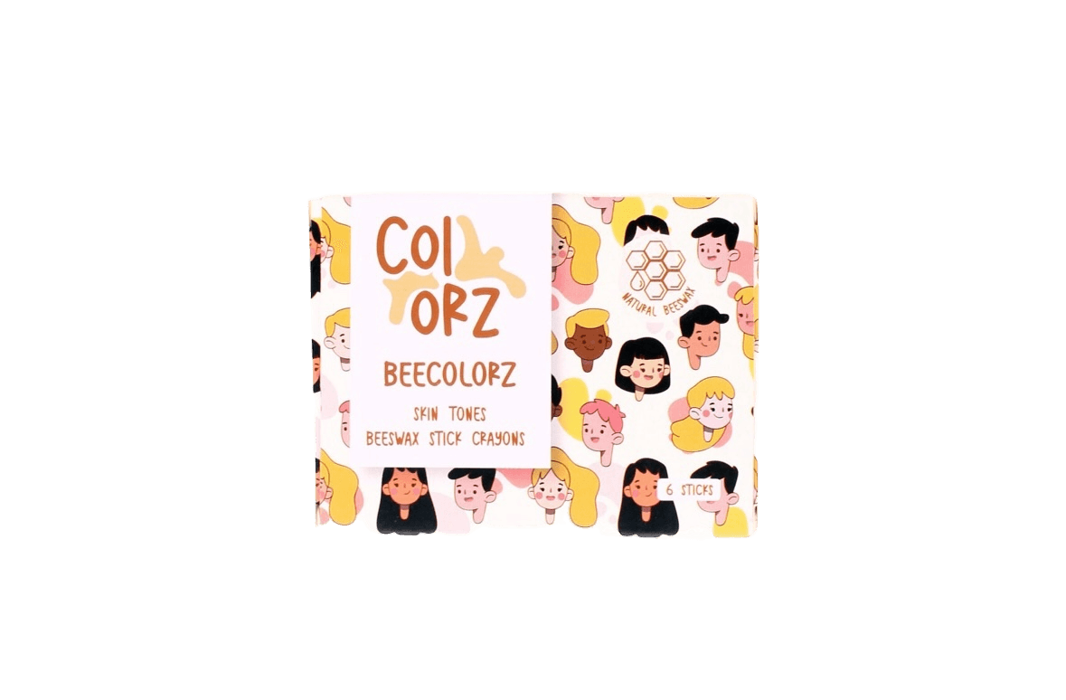 Colorz 6 Renk Sert Balmumu Ten renkleri pastel boya seti