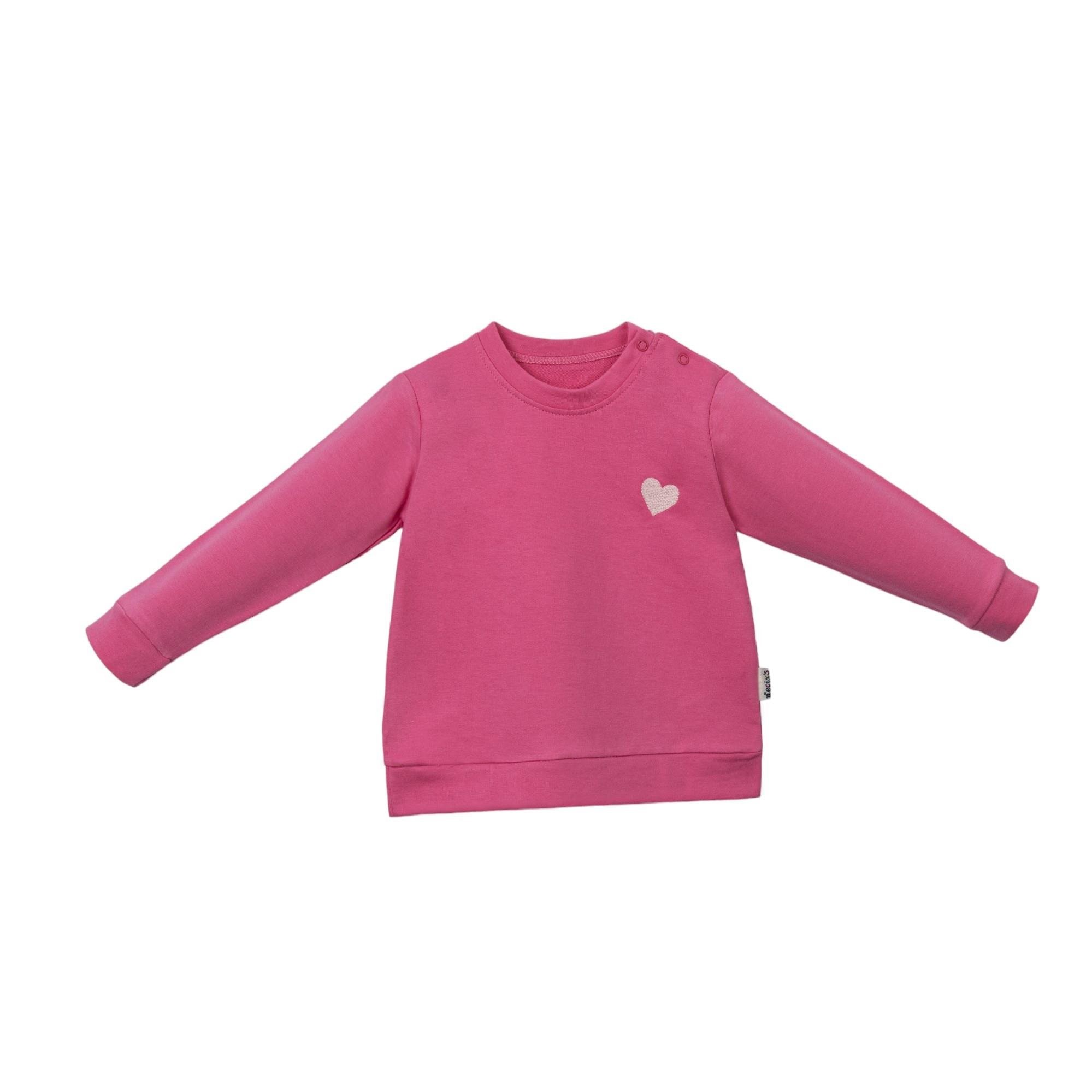 Little Heart Kız Çocuk Sweatshirt Pembe