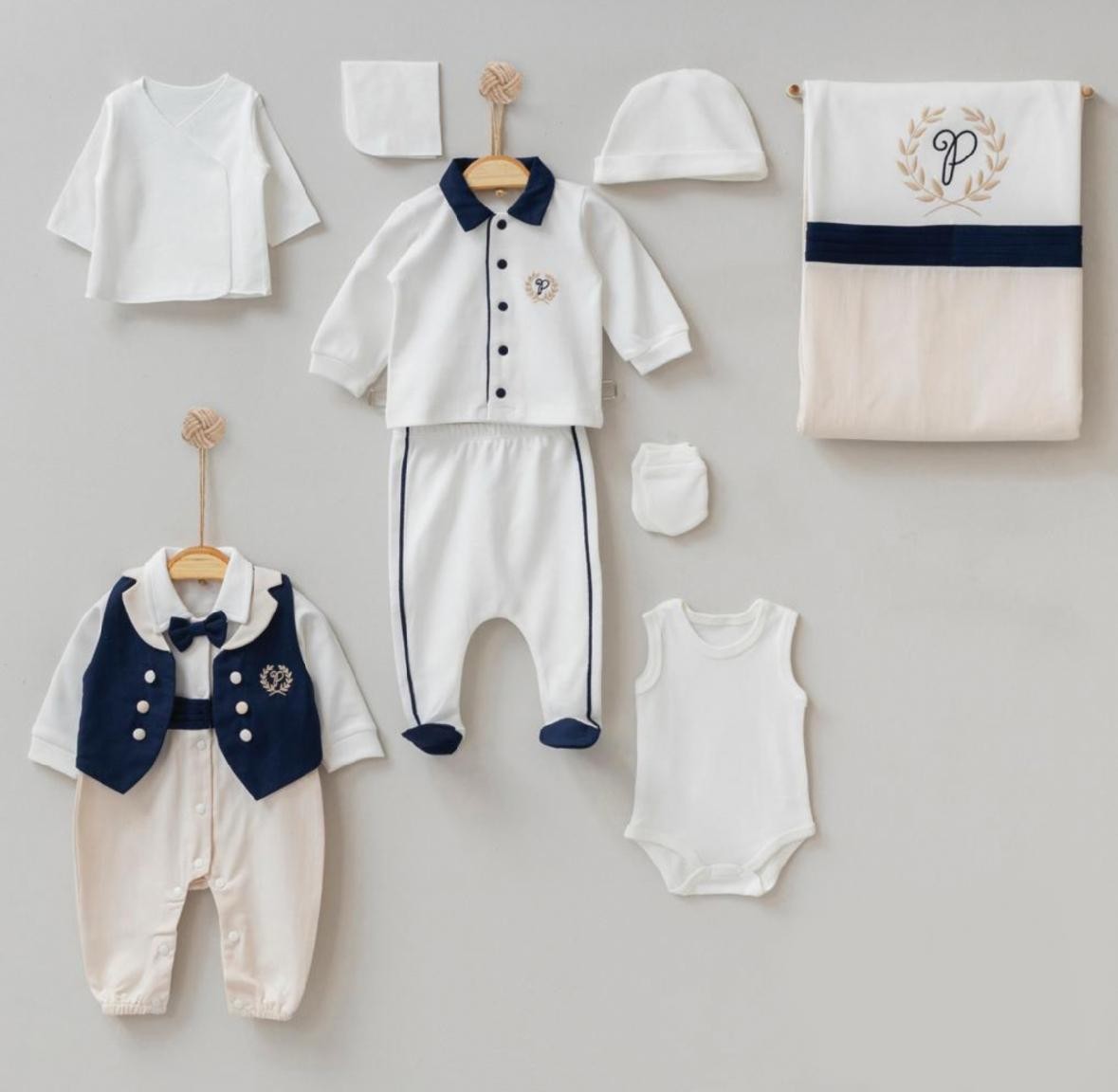 Premium Erkek Bebek 10'lu Set