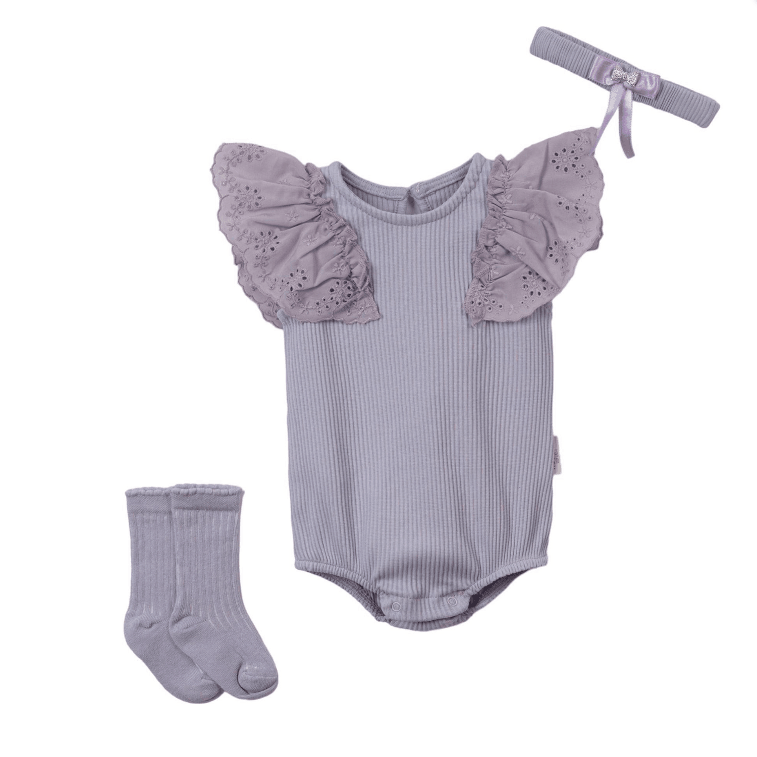 Fistolu Bebek Body Lila