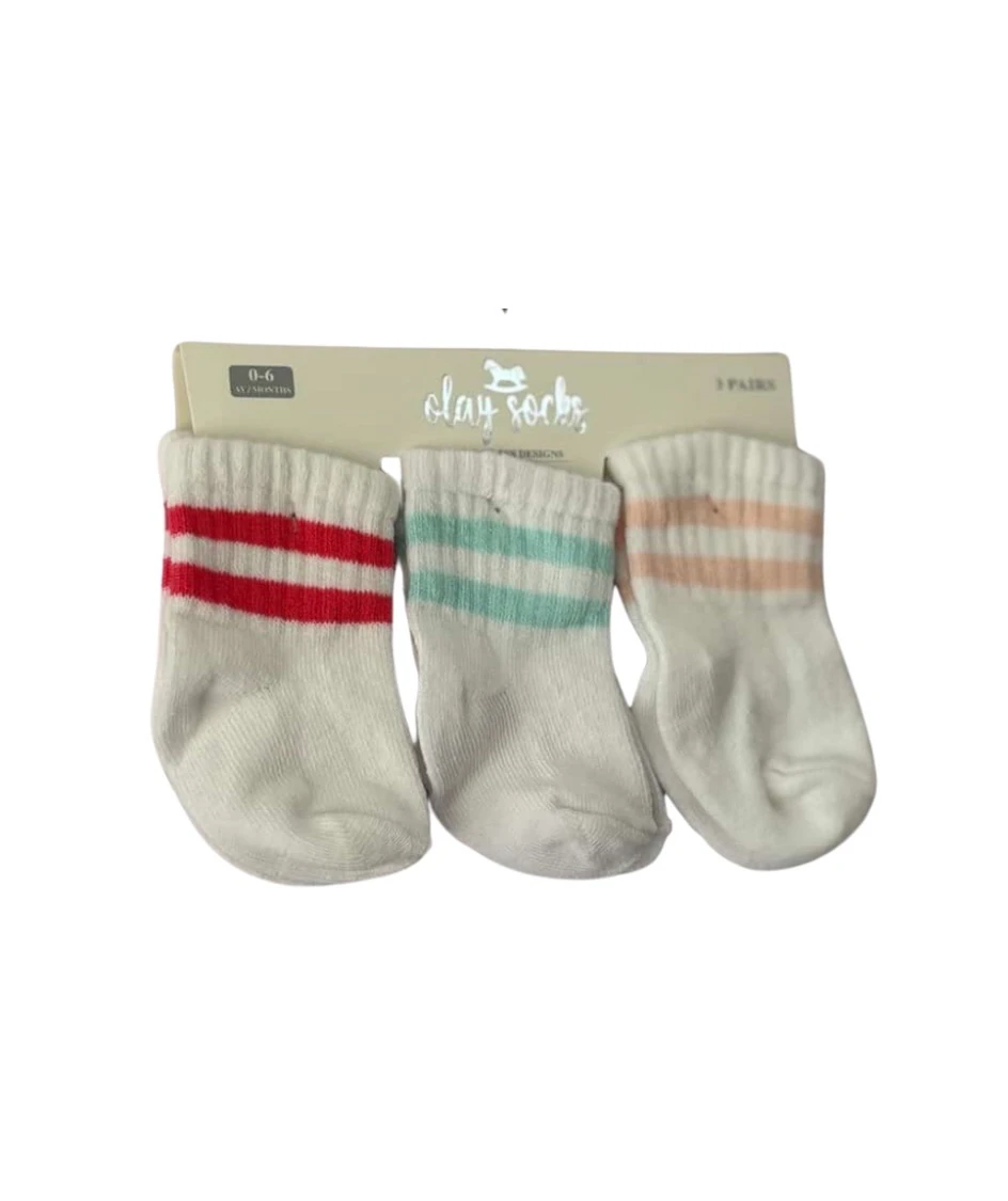 3’lü Tenisçi Çorap 0-6 Ay