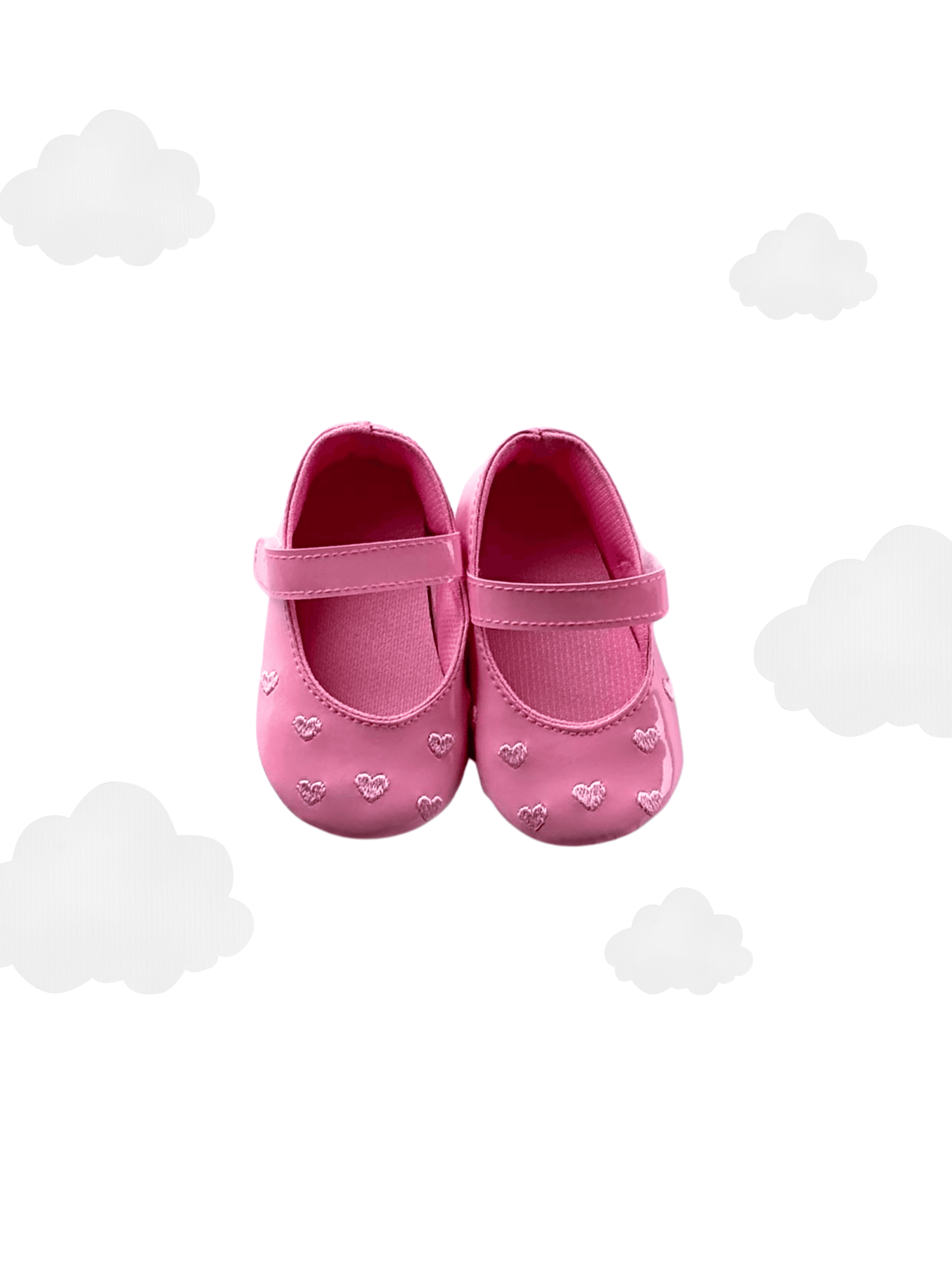 Rugan Pembe Kalpli Bebek Ayakkabı