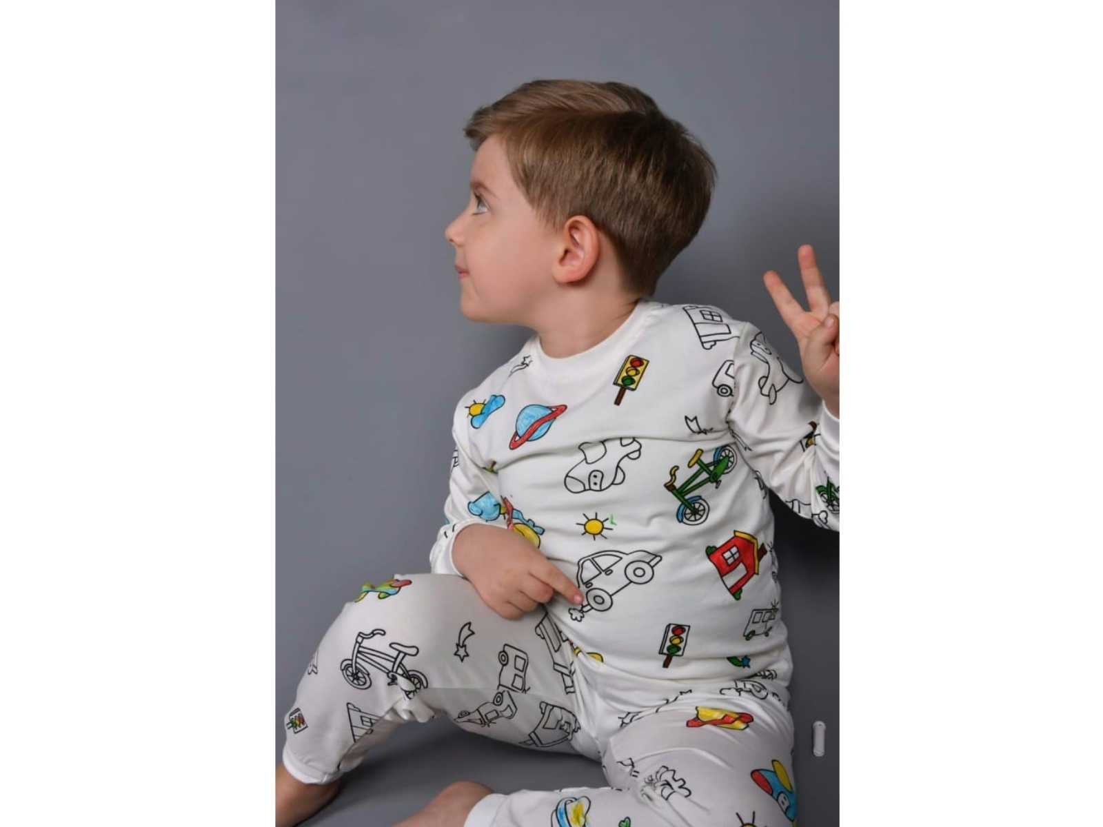 Boyanabilir Pijama (Boya Dahil)