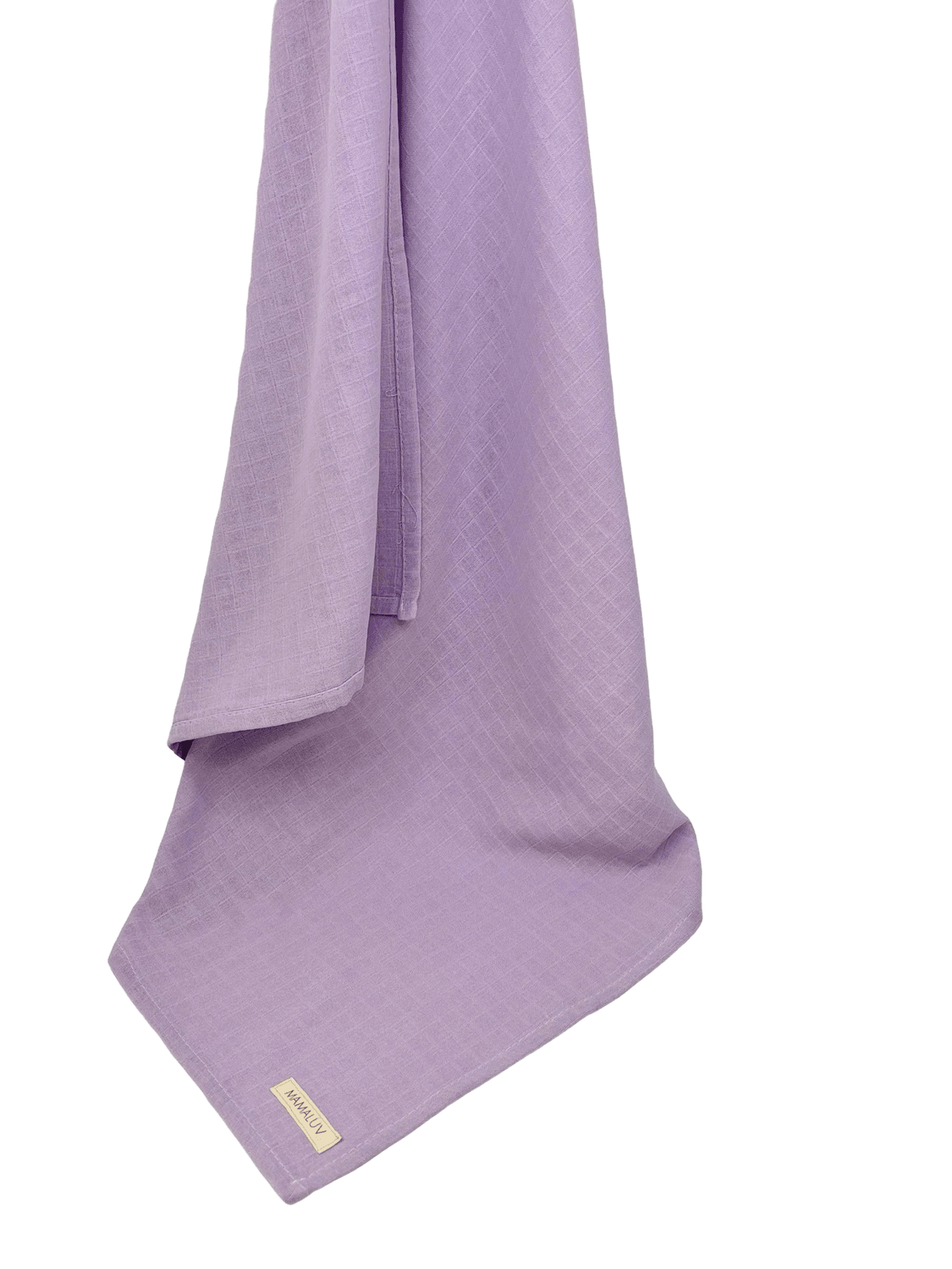 Lavander Müslin örtü 120 cm x 120 cm