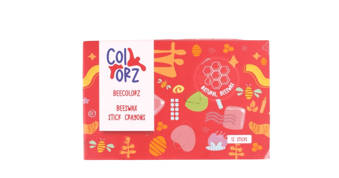 Colorz 12 Renk Kalem Balmumu Pastel boya seti