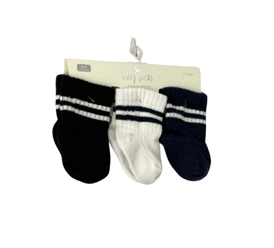 3’lü Tenisçi Çorap 0-6 Ay