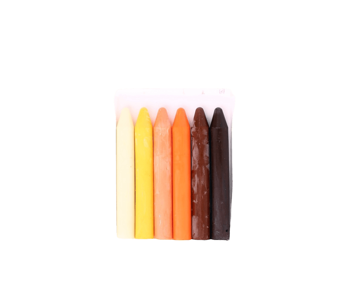 Colorz 6 Renk Sert Balmumu Ten renkleri pastel boya seti