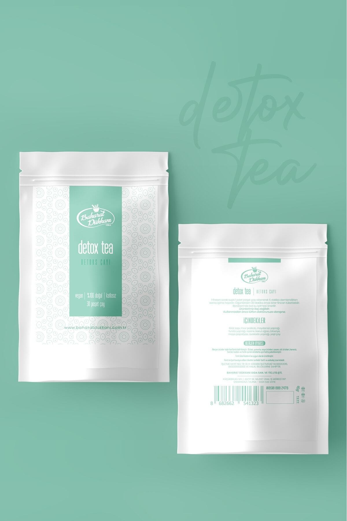 Detox Tea - Detoks Çayı - Ödem Atmaya Yardımcı Bitkisel Detoks Çayı