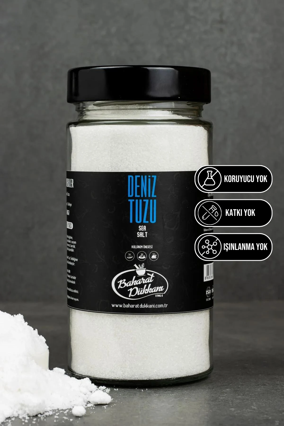 Deniz Tuzu Toz 500gr (cam)