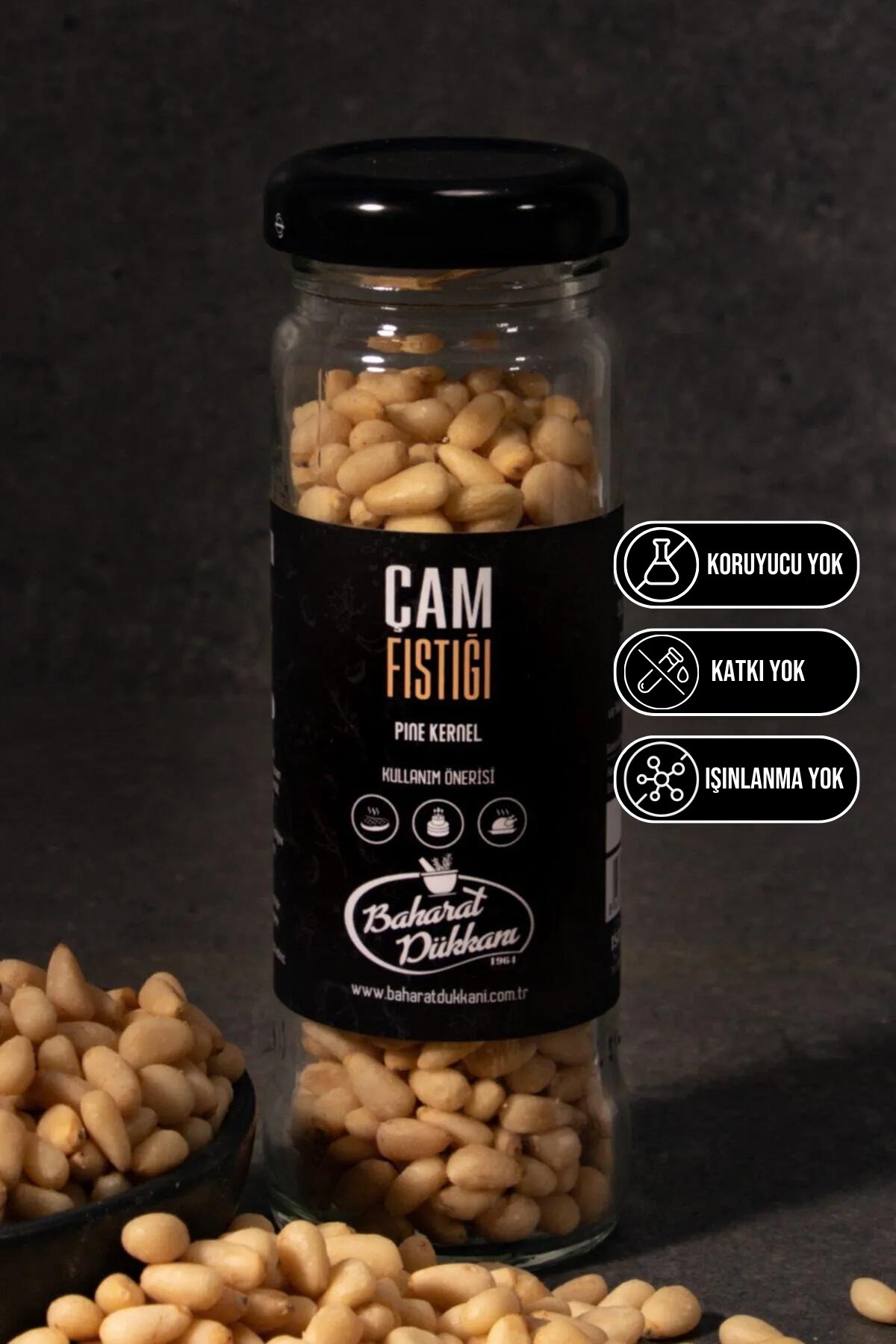 Çam Fıstığı (cam) 50gr