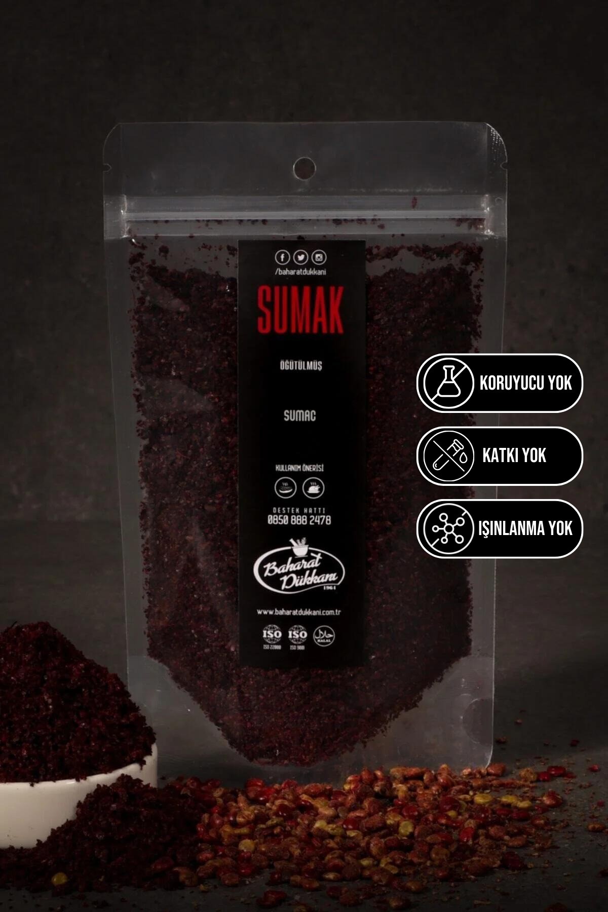 Sumak (öğütülmüş) 1000gr