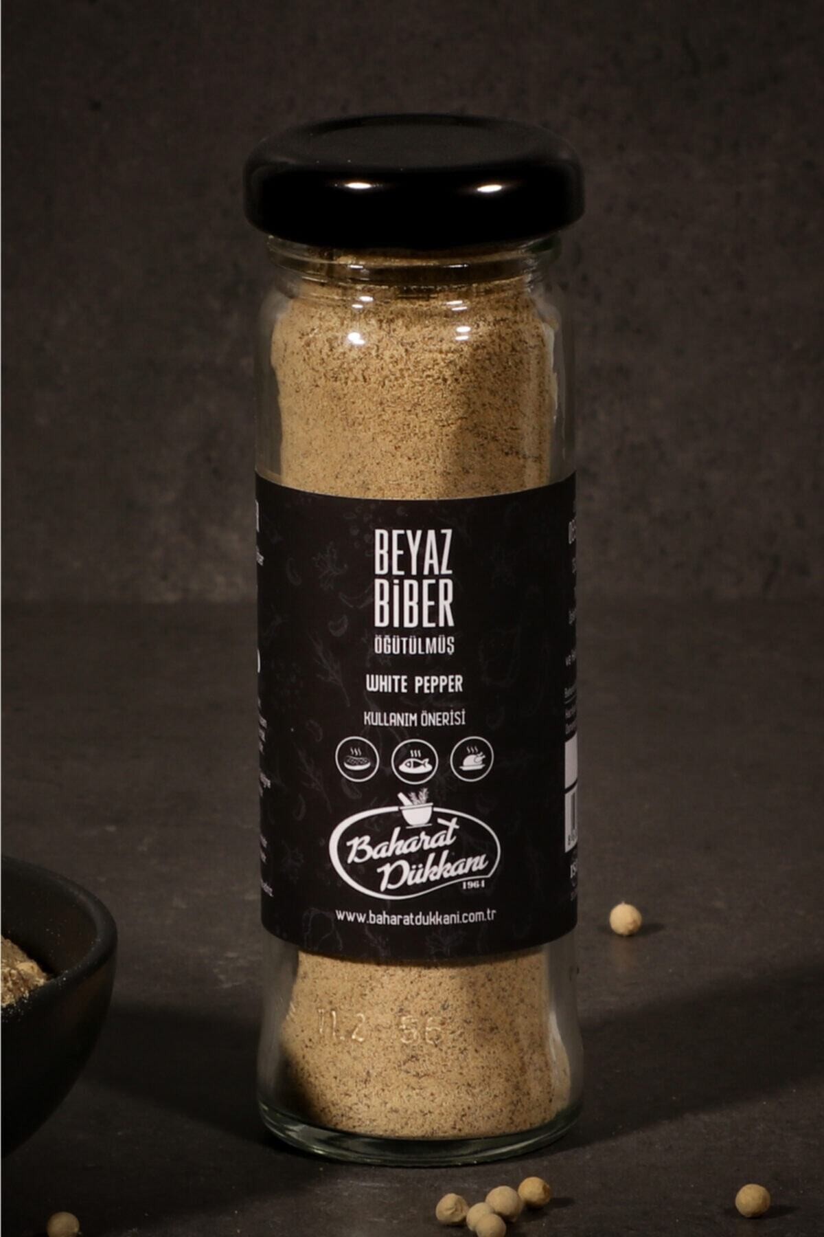 Beyaz Biber (öğütülmüş) 60gr (cam)