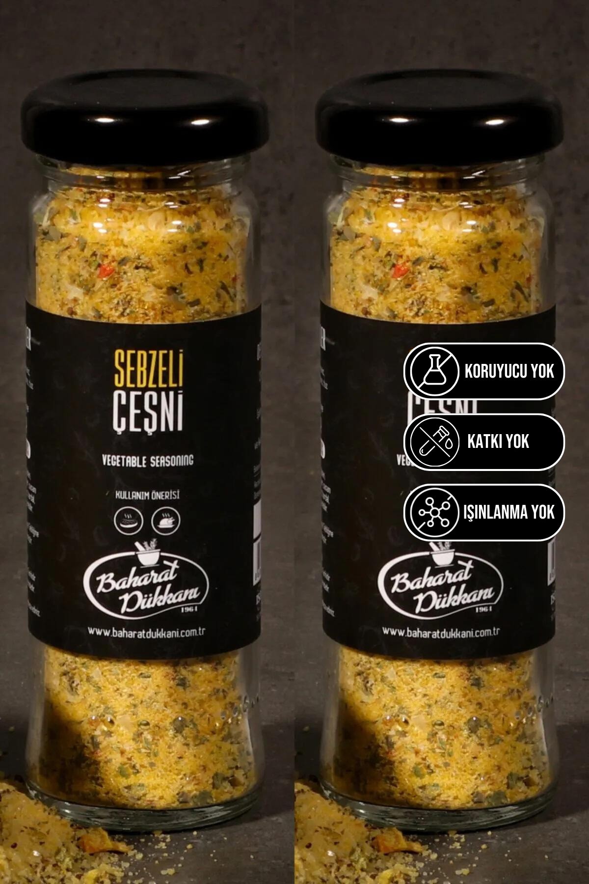 Sebzeli Çeşni 100gr (cam) X2 Adet