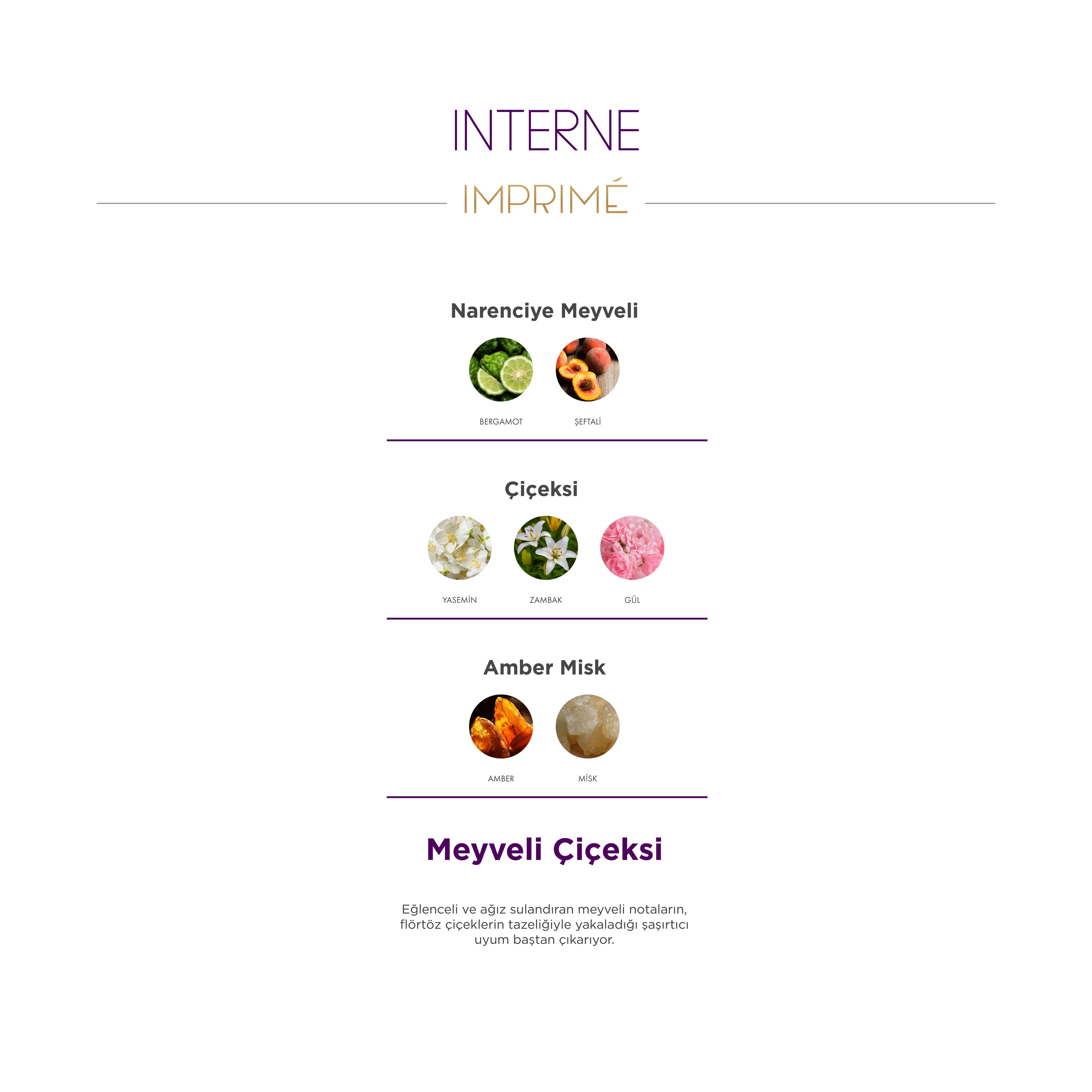 Interne Edp 15 ml Seyahat Boy Kadın Parfümü