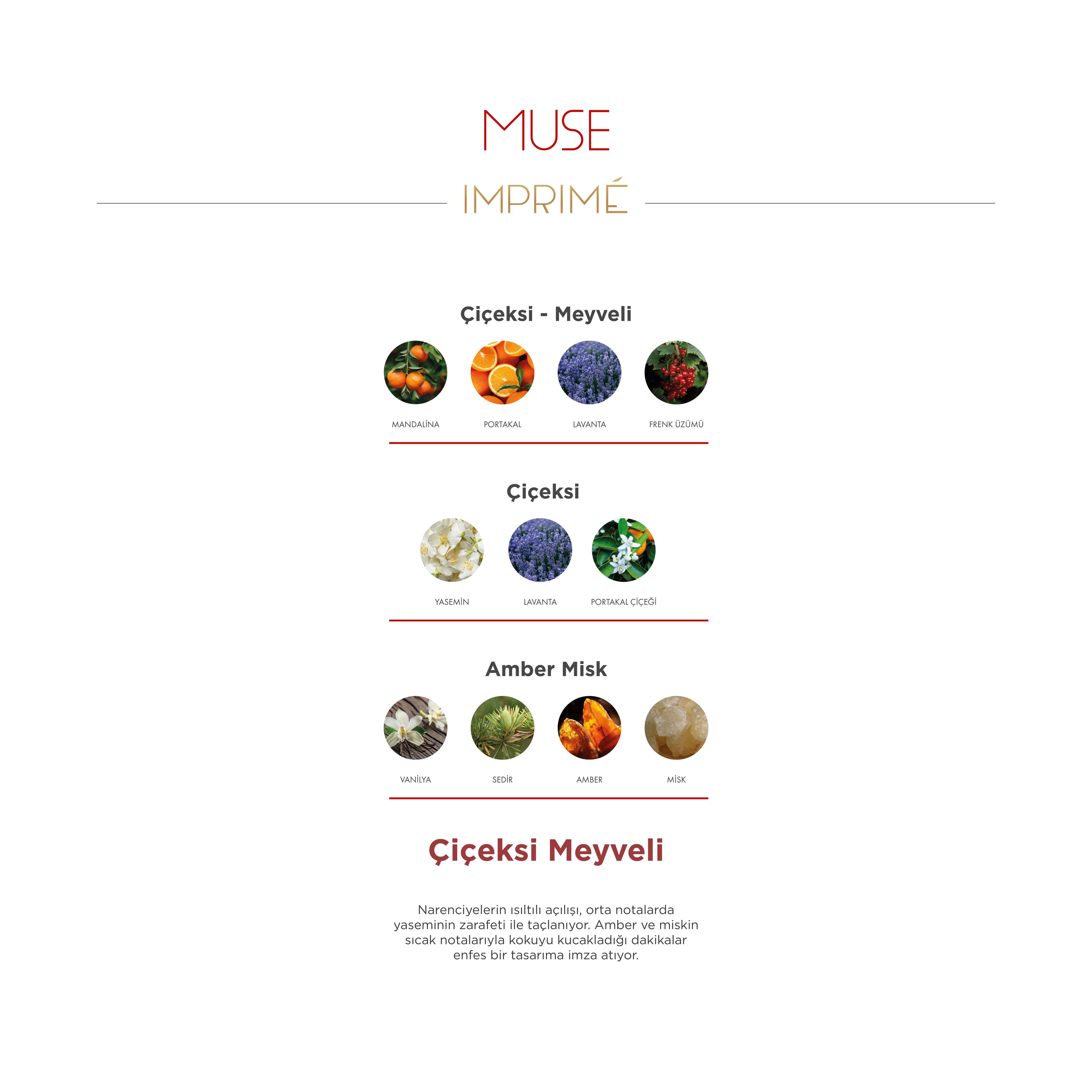 Muse Edp 15 ml Seyahat Boy Kadın Parfümü
