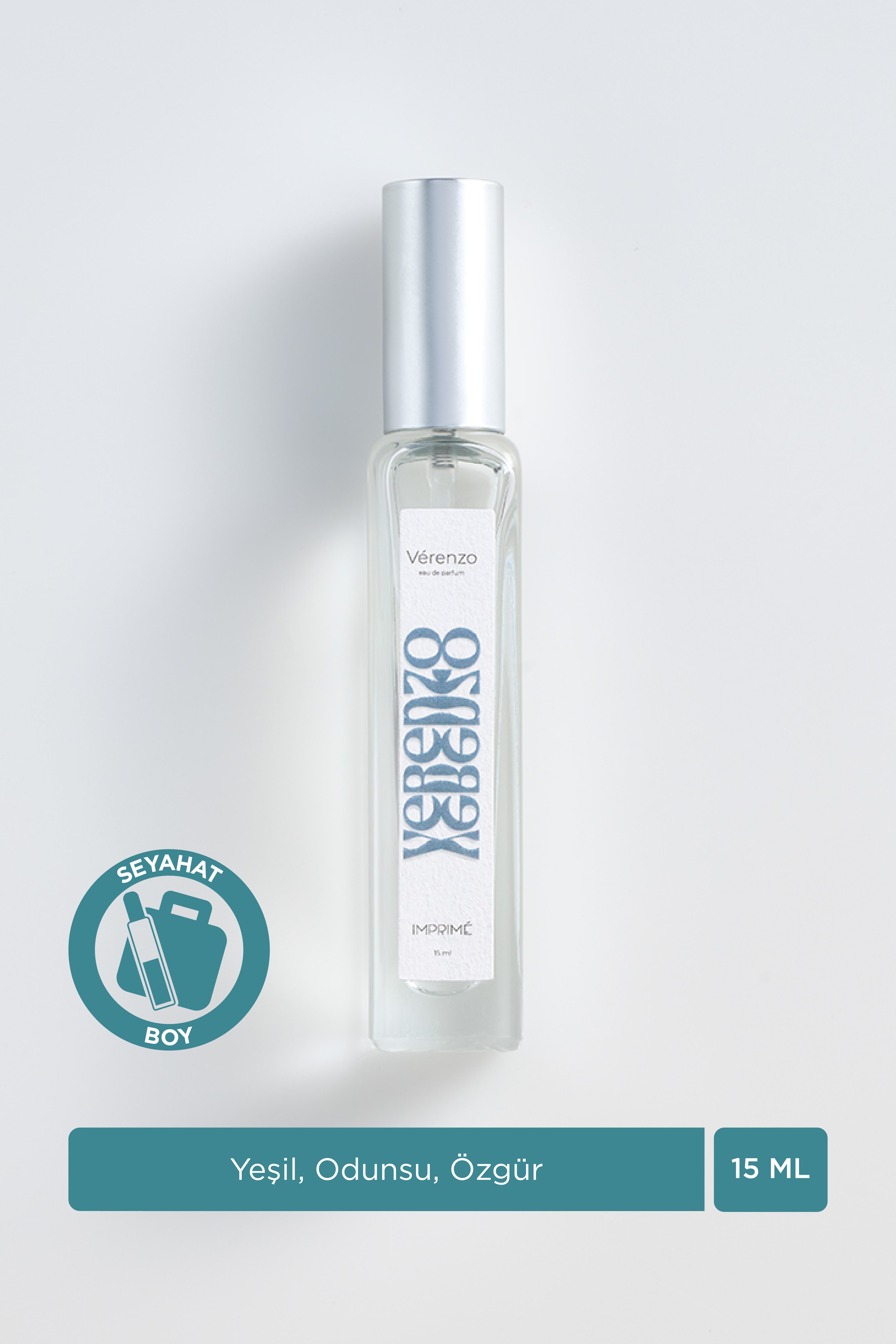 Imprime VÉRENZO Edp Parfüm 15 ml Seyahat Boy