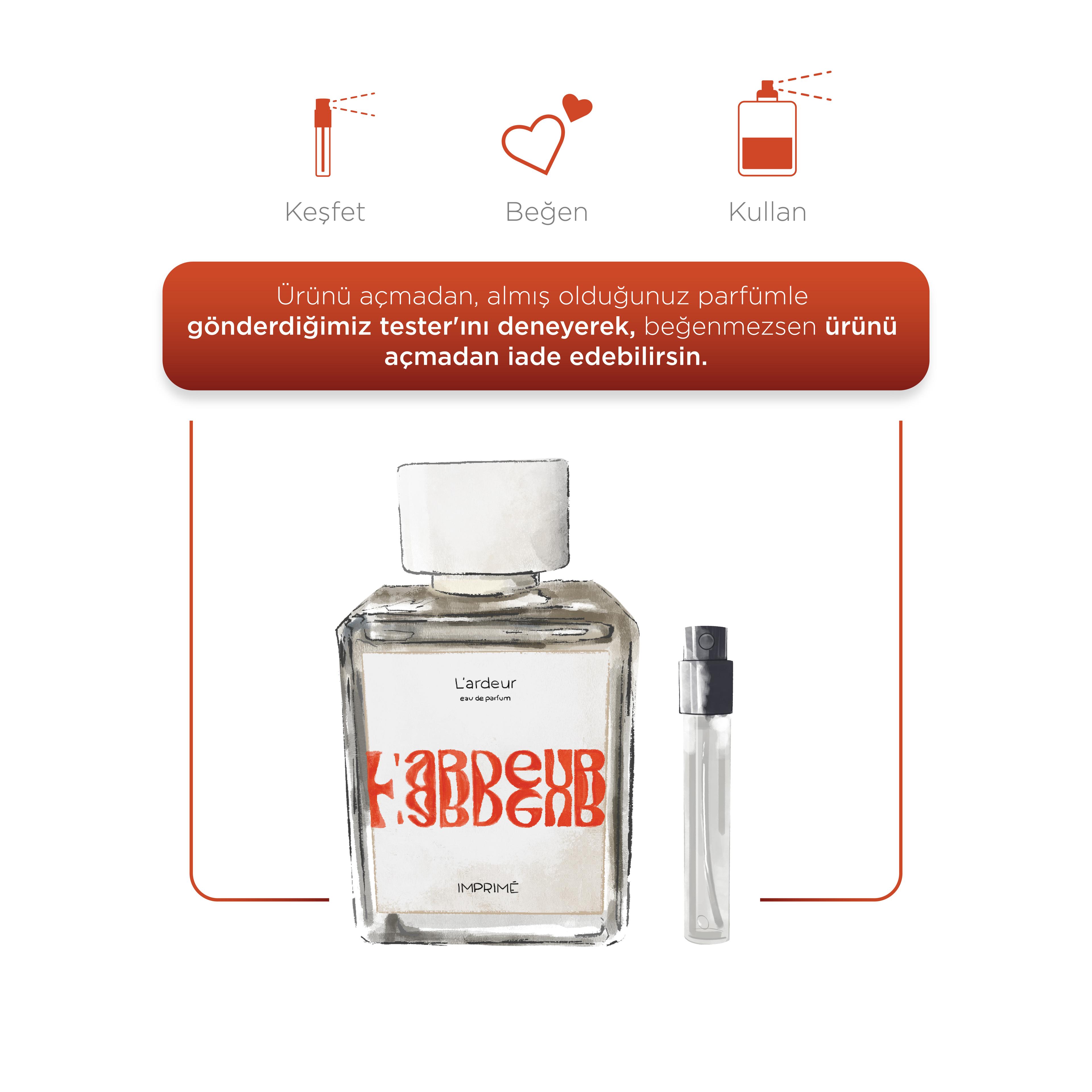 L'ardeur Edp Unisex Parfüm 50ml | Oryantal, Çiçeksi | Ahududu, Safran, Gül, Manolya, Amber, Vetiver