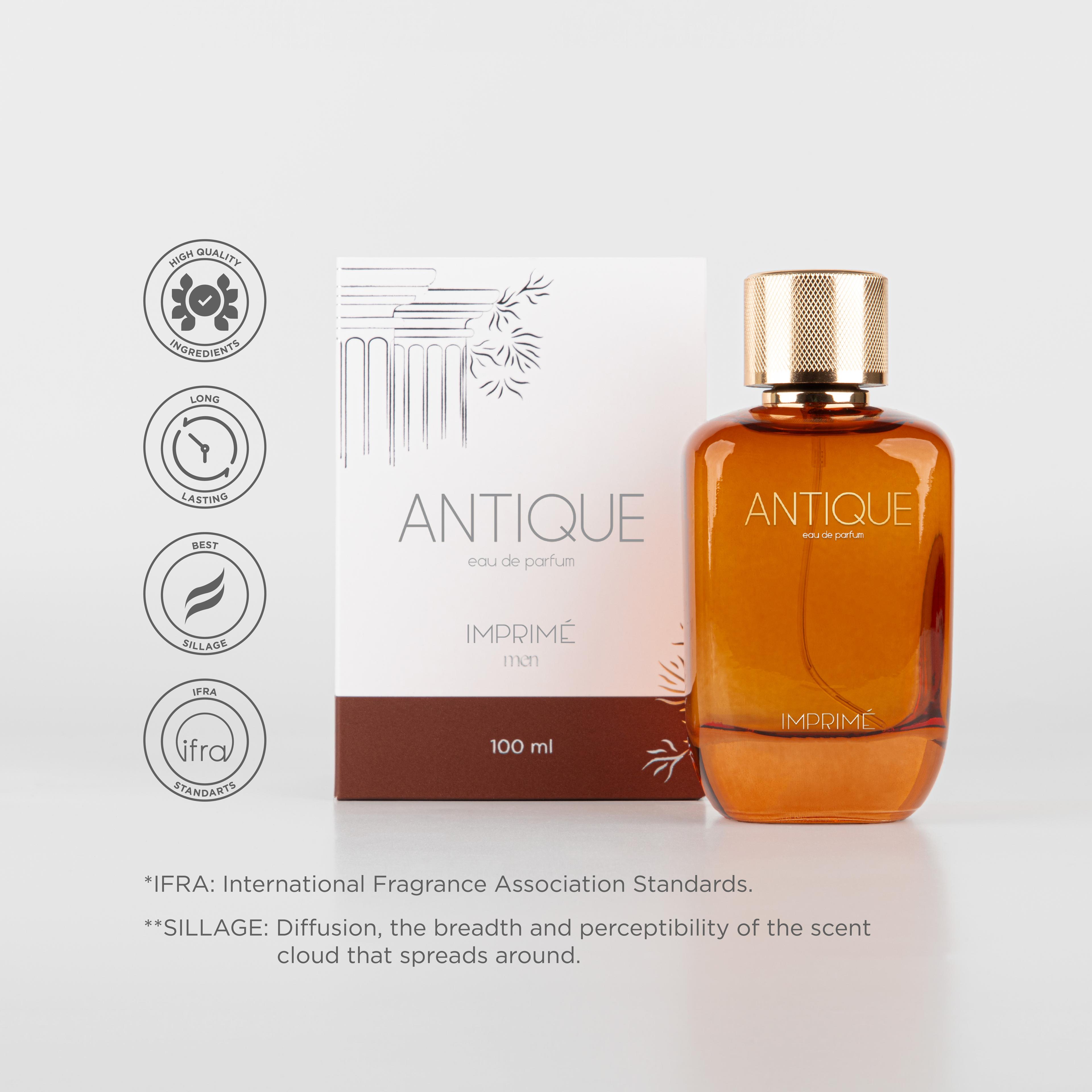 Antique Floral Woody Edp 100 ml Men's Perfume