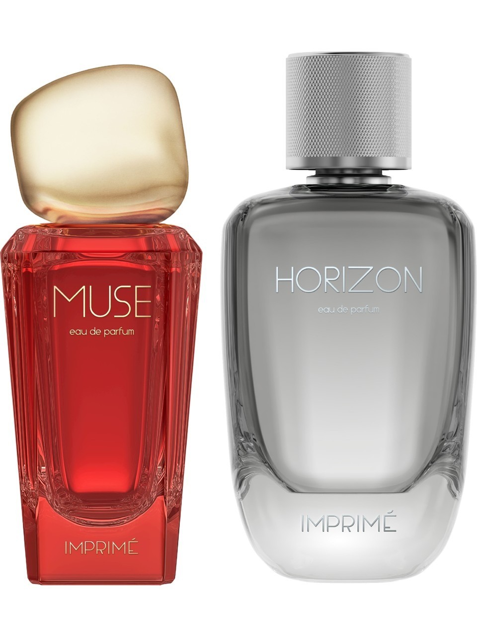 Muse Kadın Parfümü 50 ml Imprimé Horizon Erkek Parfümü 100 ml 2'li Parfüm Seti