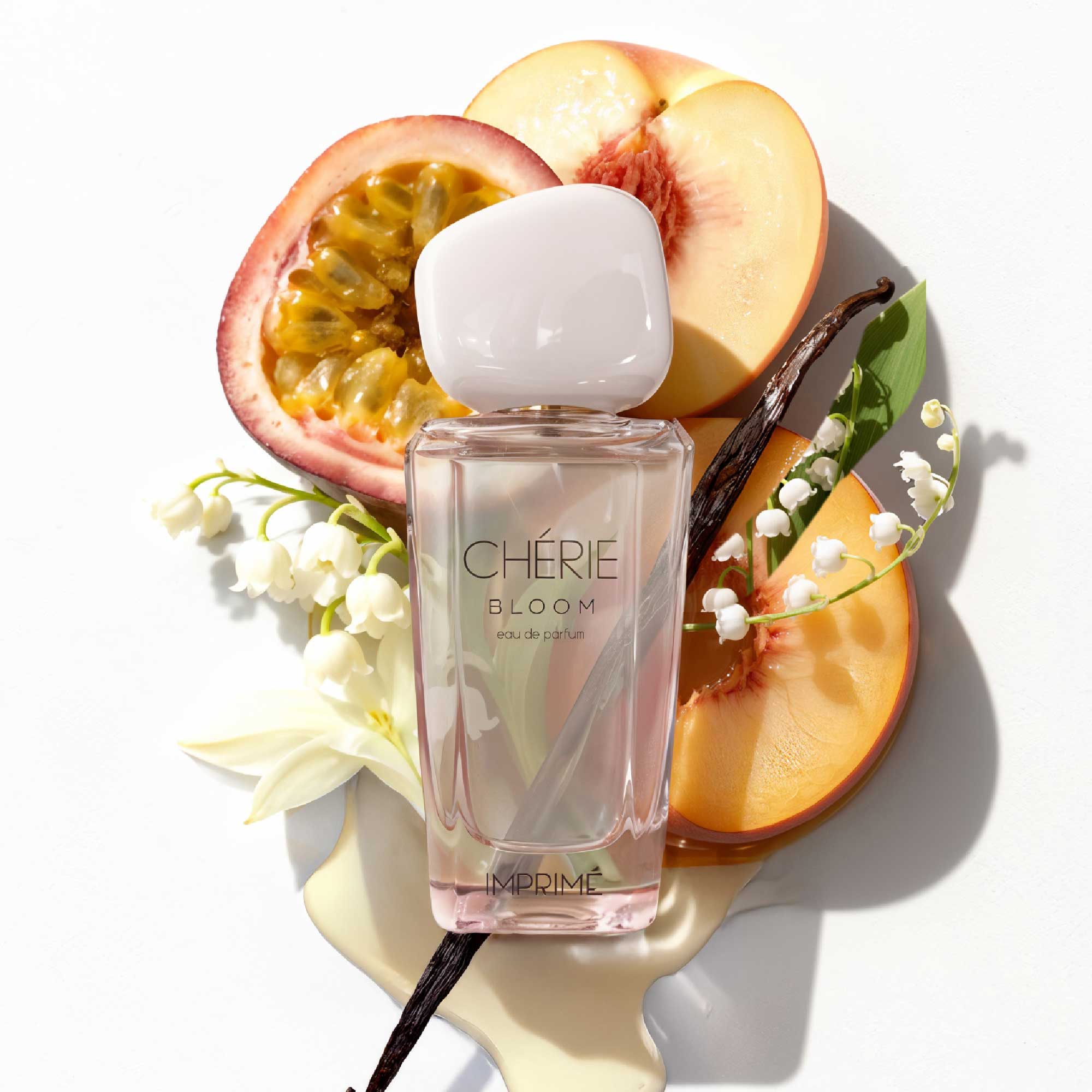 Chérie Bloom EDP for Women 50ml | Fruity & Vanilla | Peach, Lily of the Valley, Vanilla, Musk