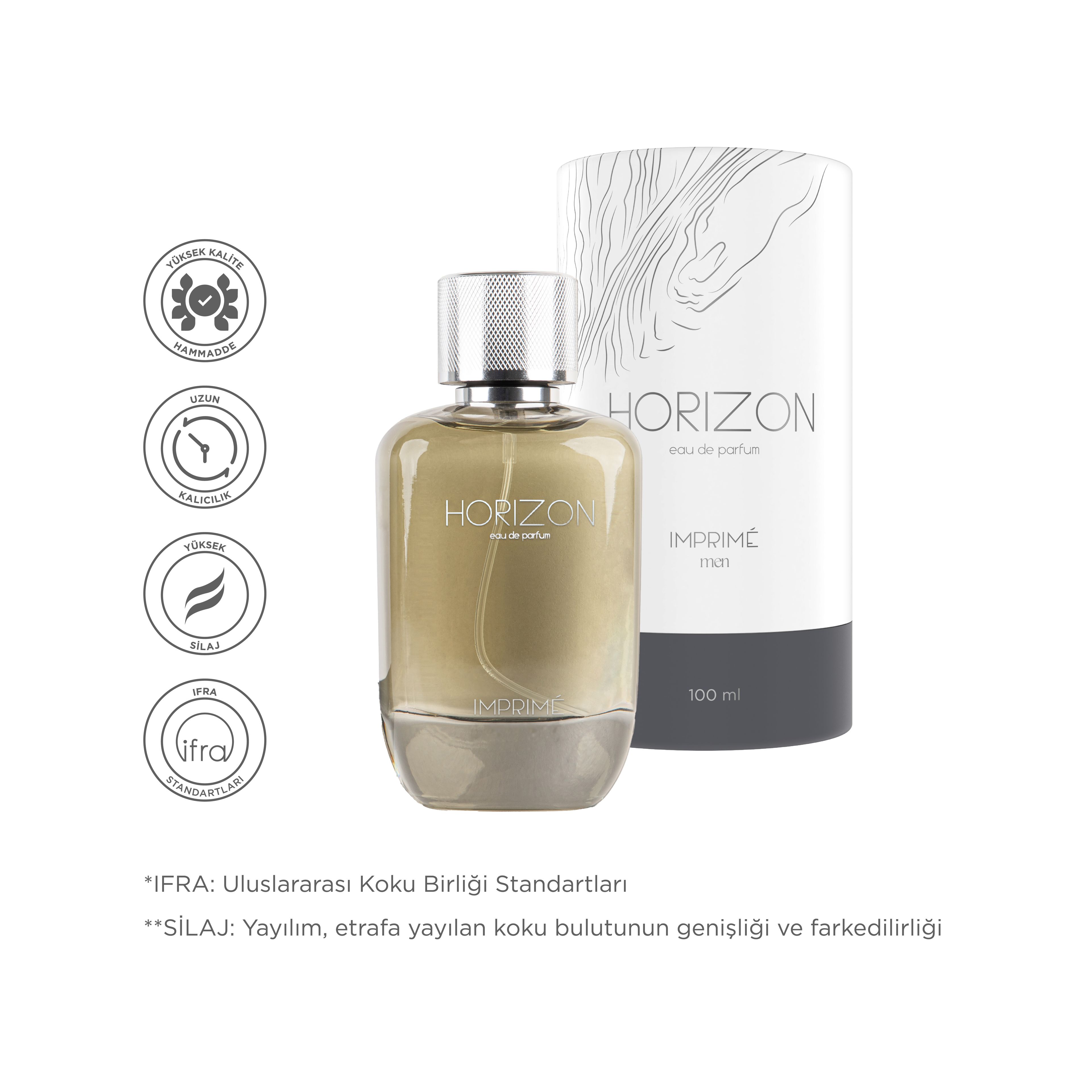 Horizon Odunsu Çiçeksi 100 ml Erkek Parfümü