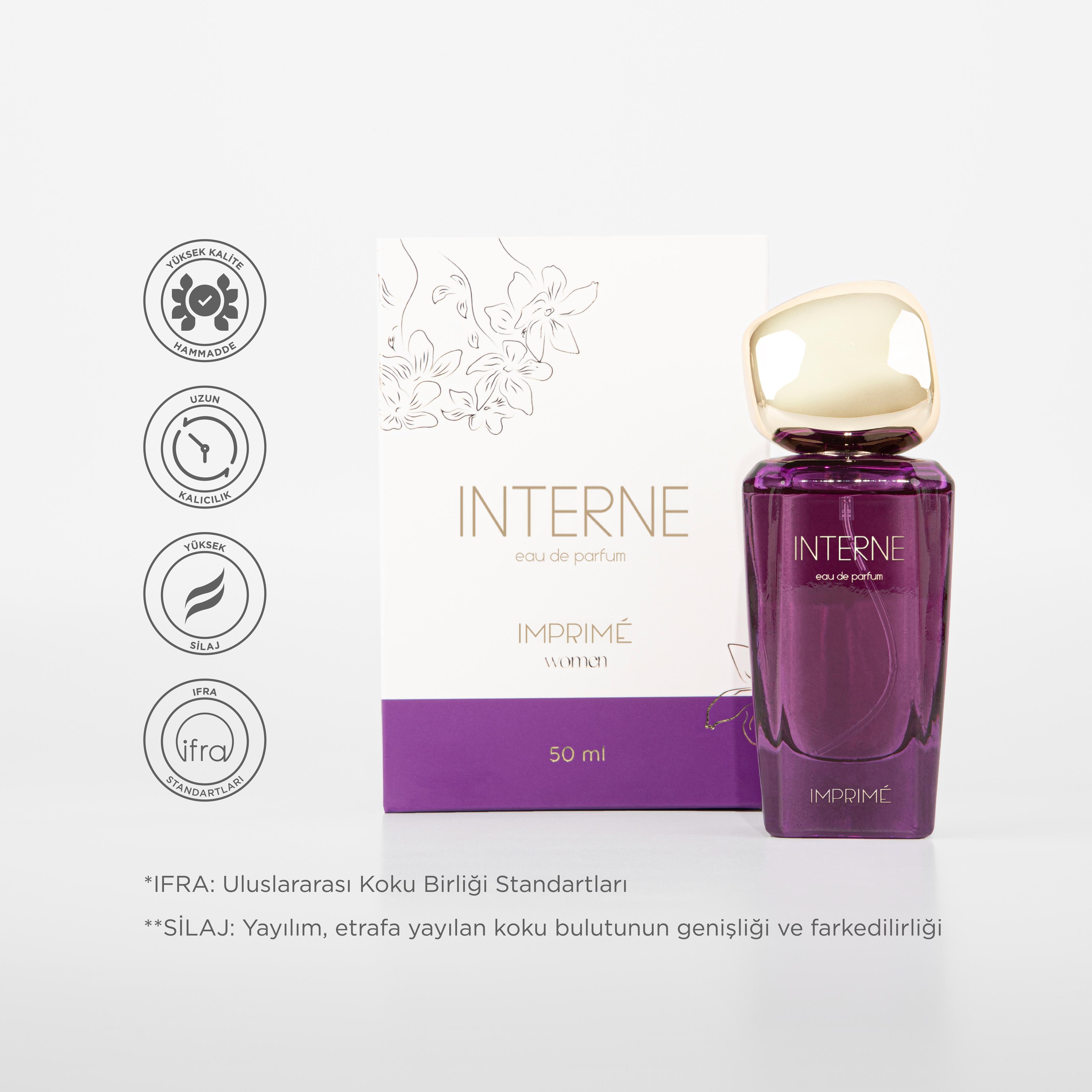 Interne Meyveli Çiçeksi  Edp 50 ml Kadın Parfümü