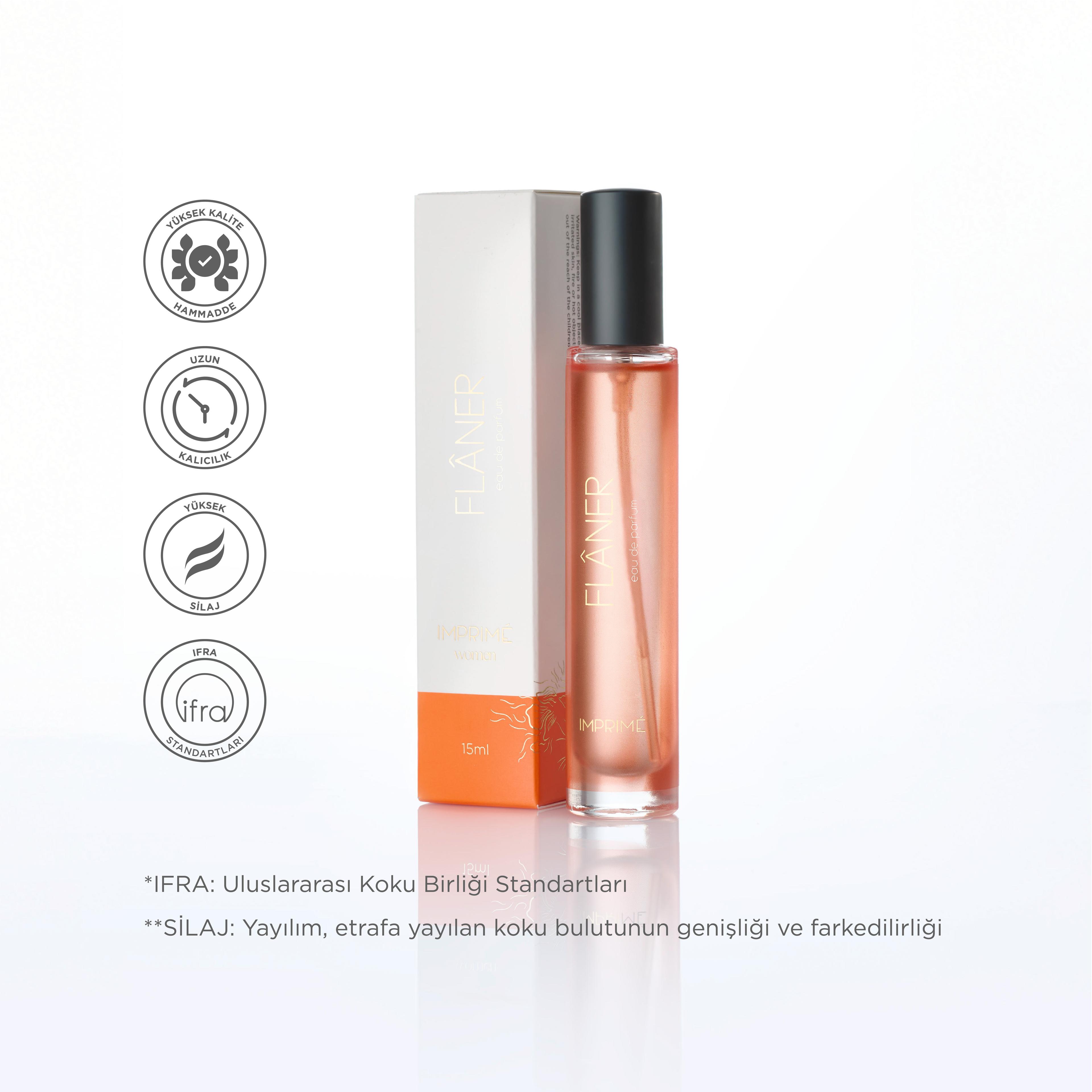 Flâner Edp 15 ml Seyahat Boy Kadın Parfümü