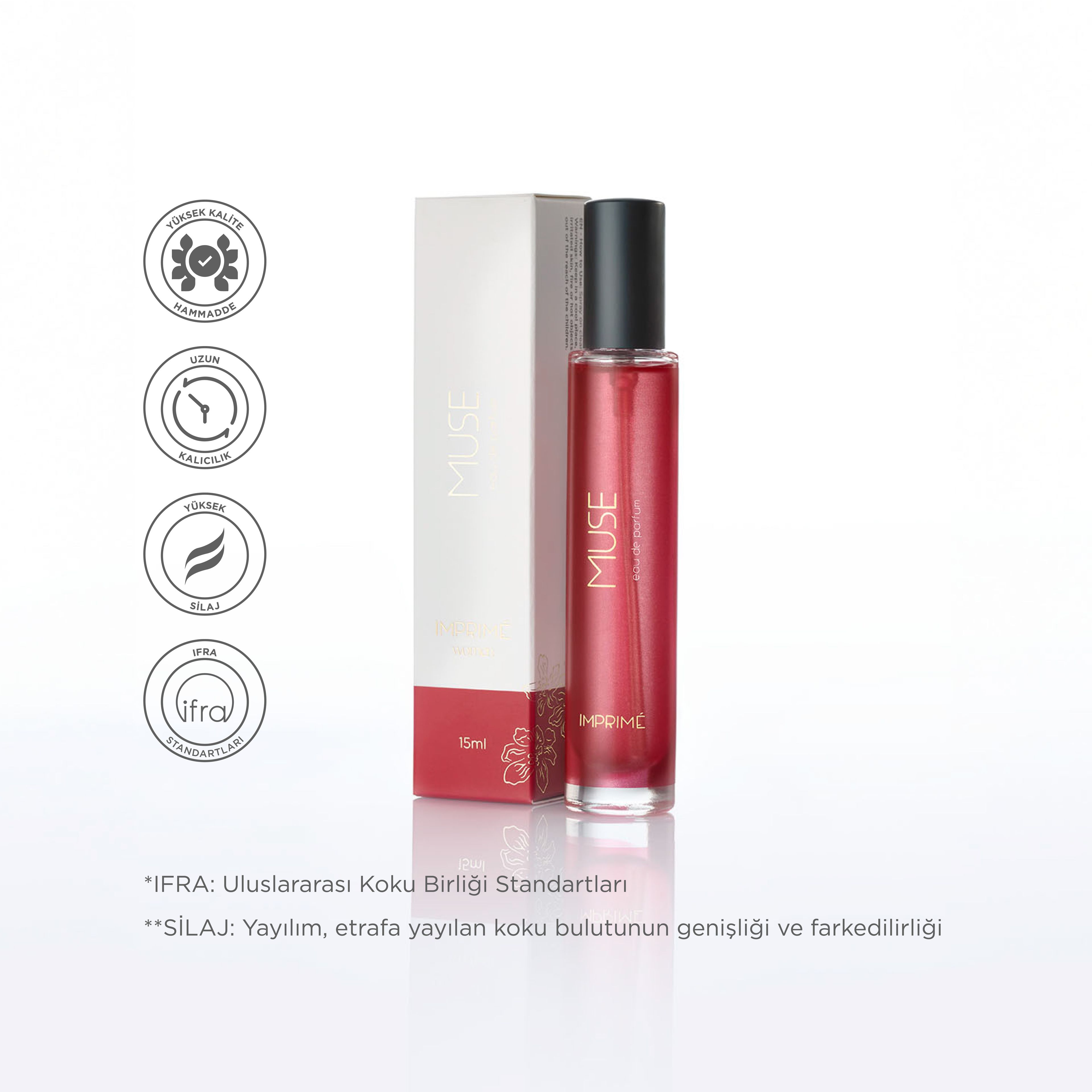 Muse Edp 15 ml Seyahat Boy Kadın Parfümü