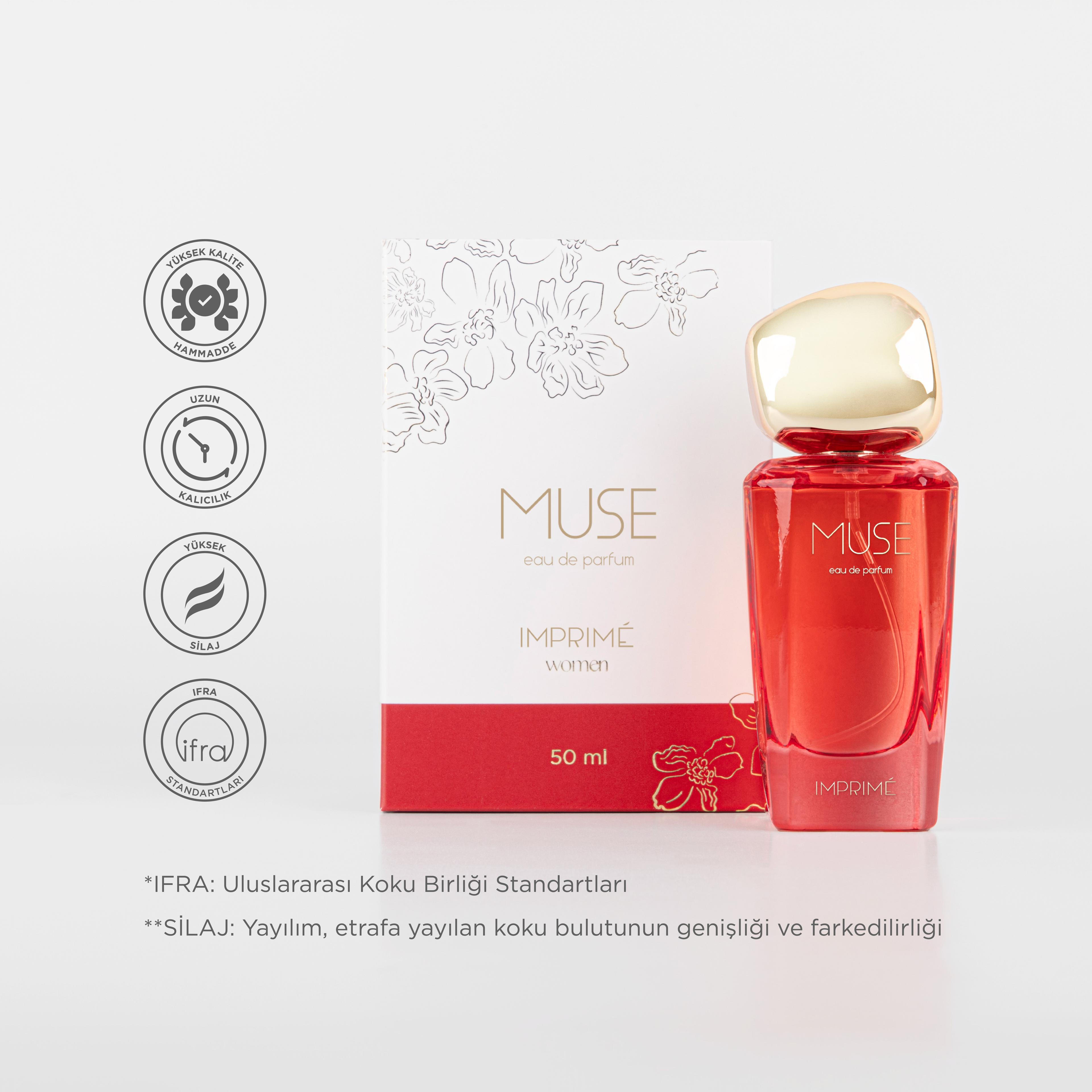 Muse Çiçeksi Meyveli Edp 50 ml Kadın Parfümü