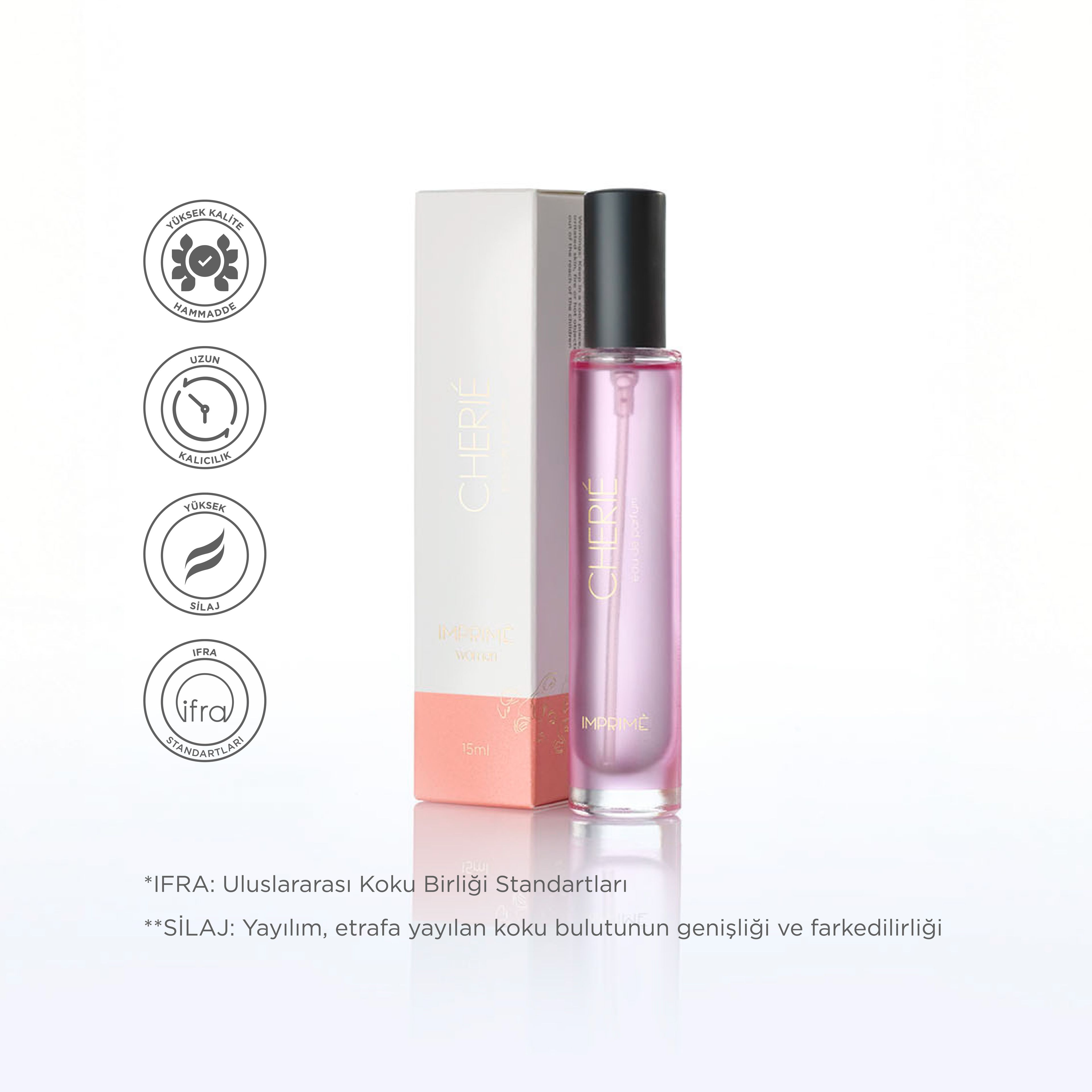 Cherié Edp 15 ml Seyahat Boy Kadın Parfümü