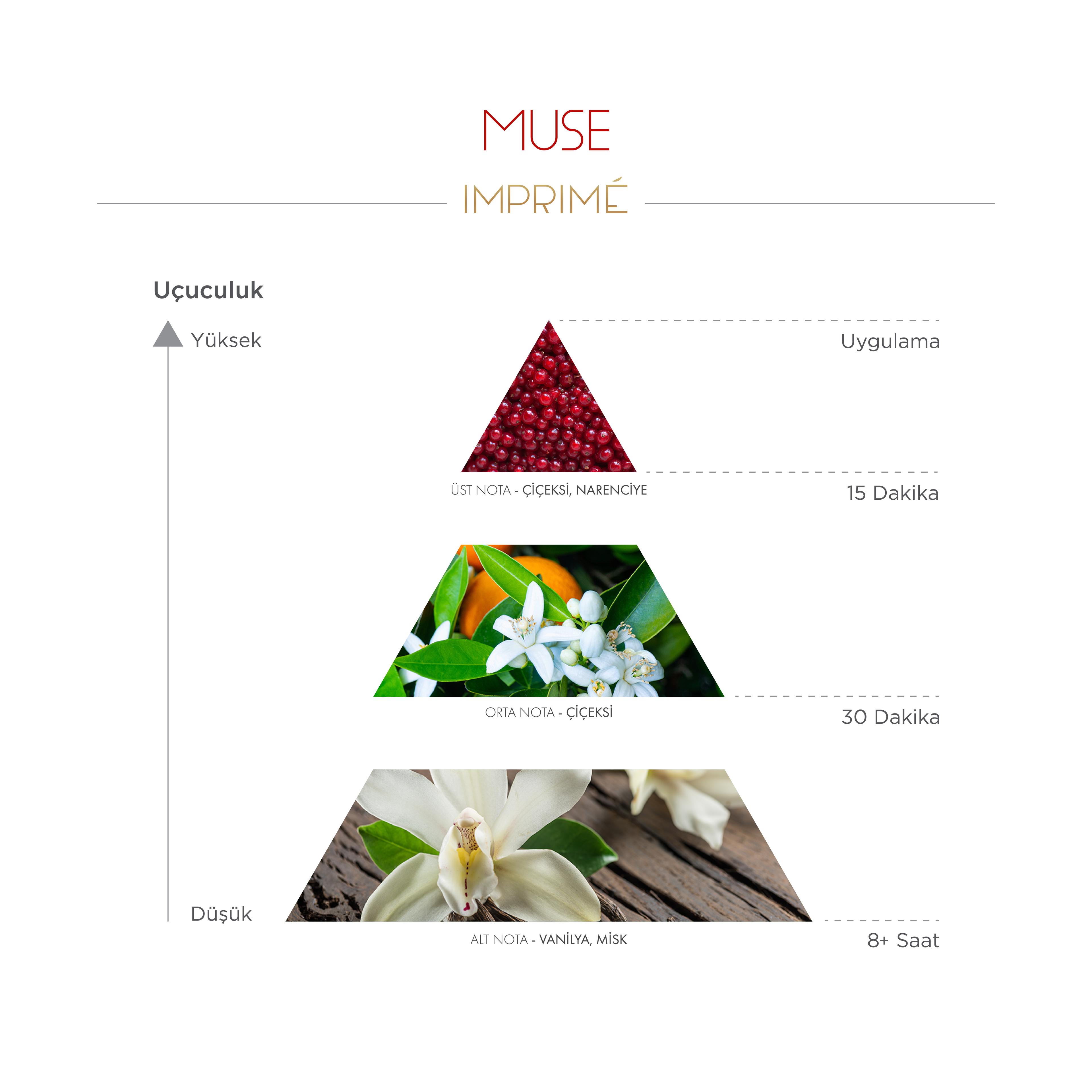 Muse Edp 15 ml Seyahat Boy Kadın Parfümü