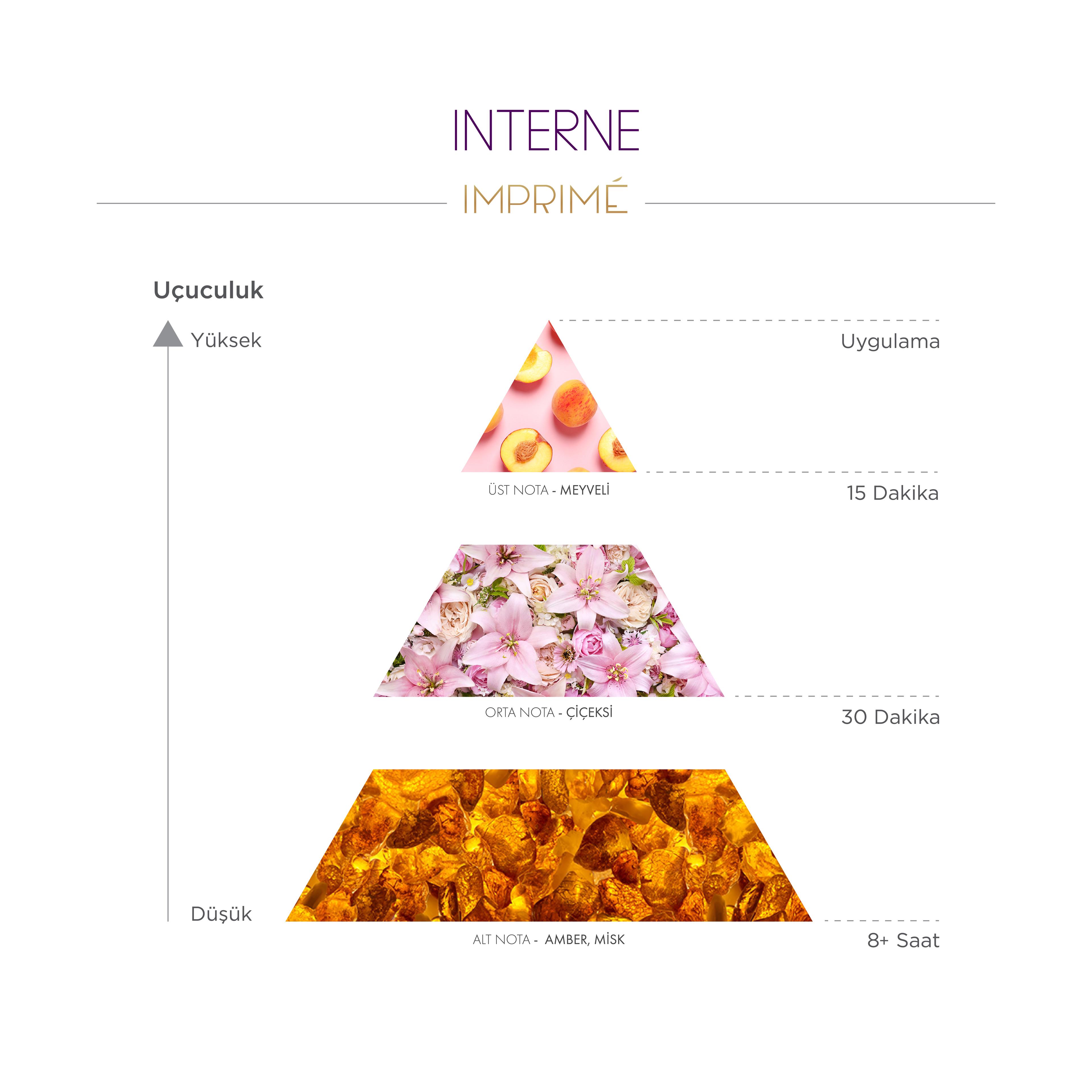 Interne Edp 15 ml Seyahat Boy Kadın Parfümü