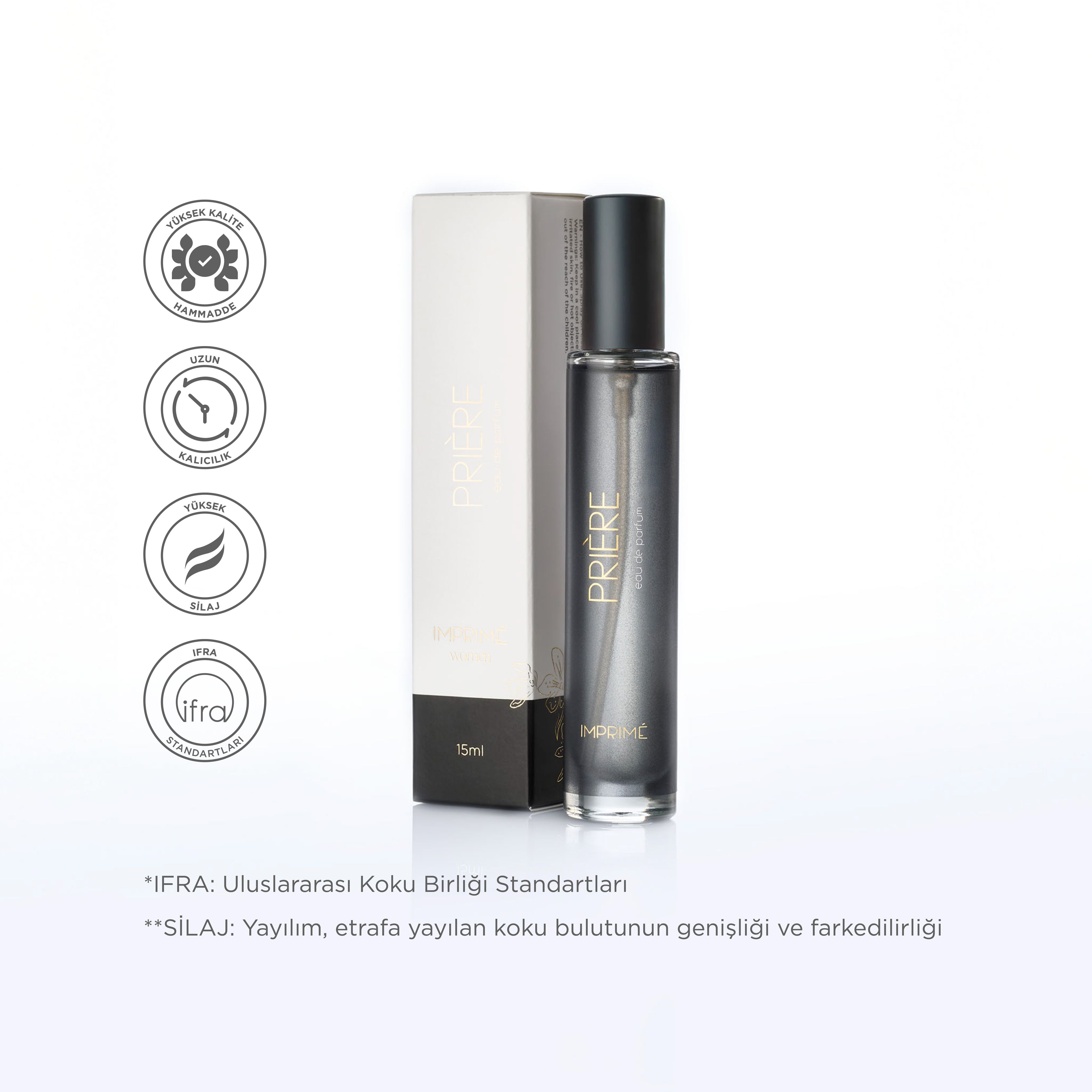 Priére Edp 15 ml Seyahat Boy Kadın Parfümü