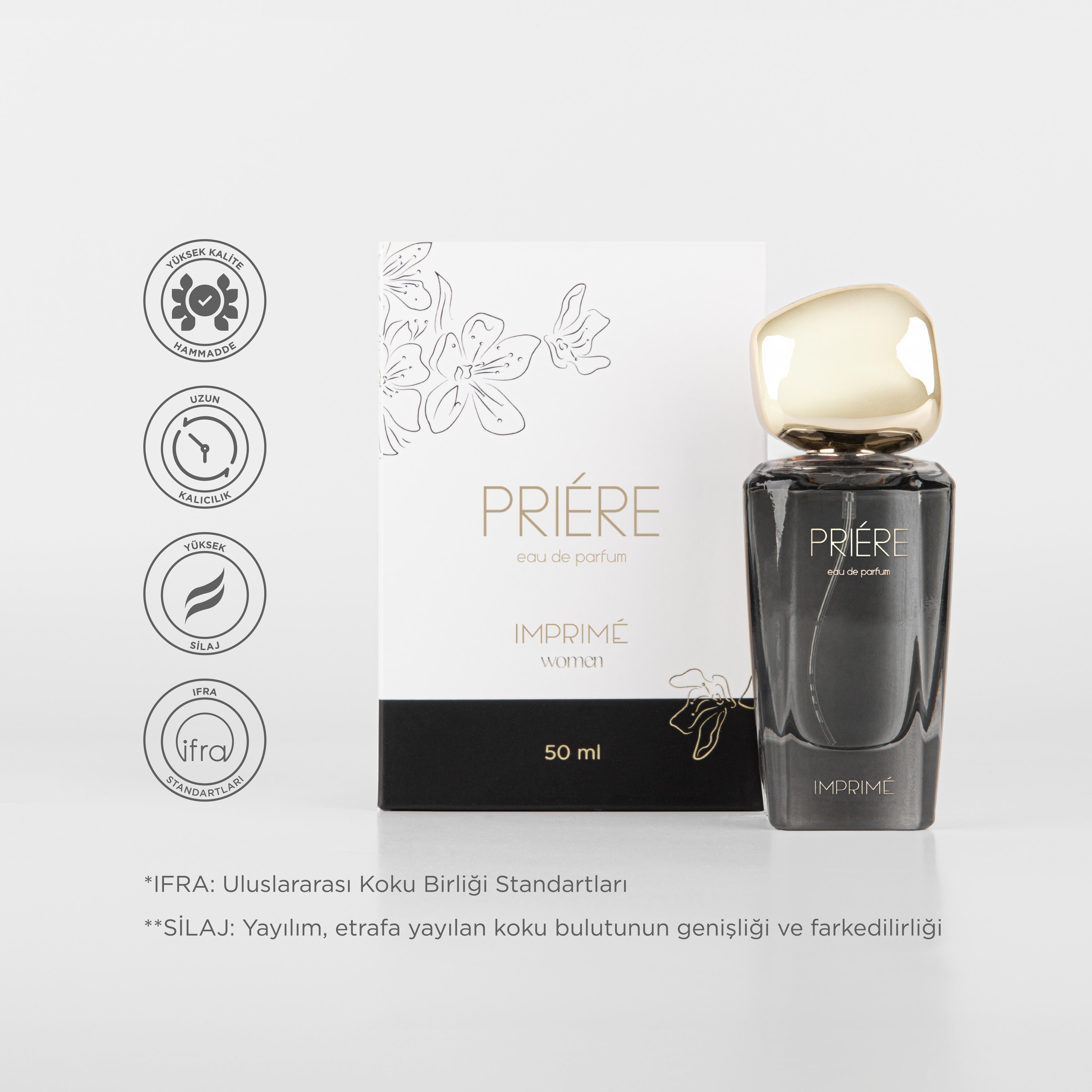 Priére Çiçekli Baharatlı  Edp 50 ml Kadın Parfümü