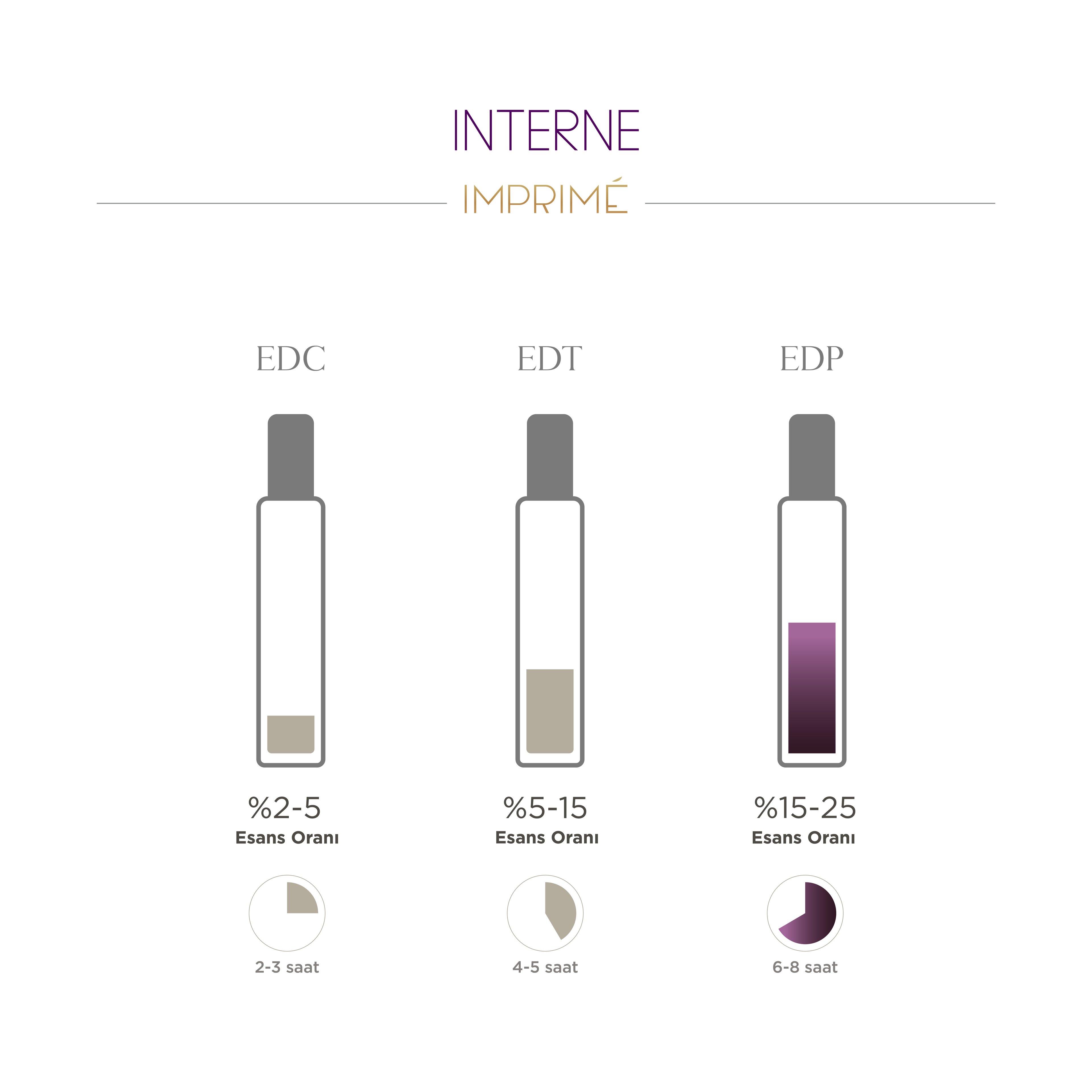 Interne Edp 15 ml Seyahat Boy Kadın Parfümü