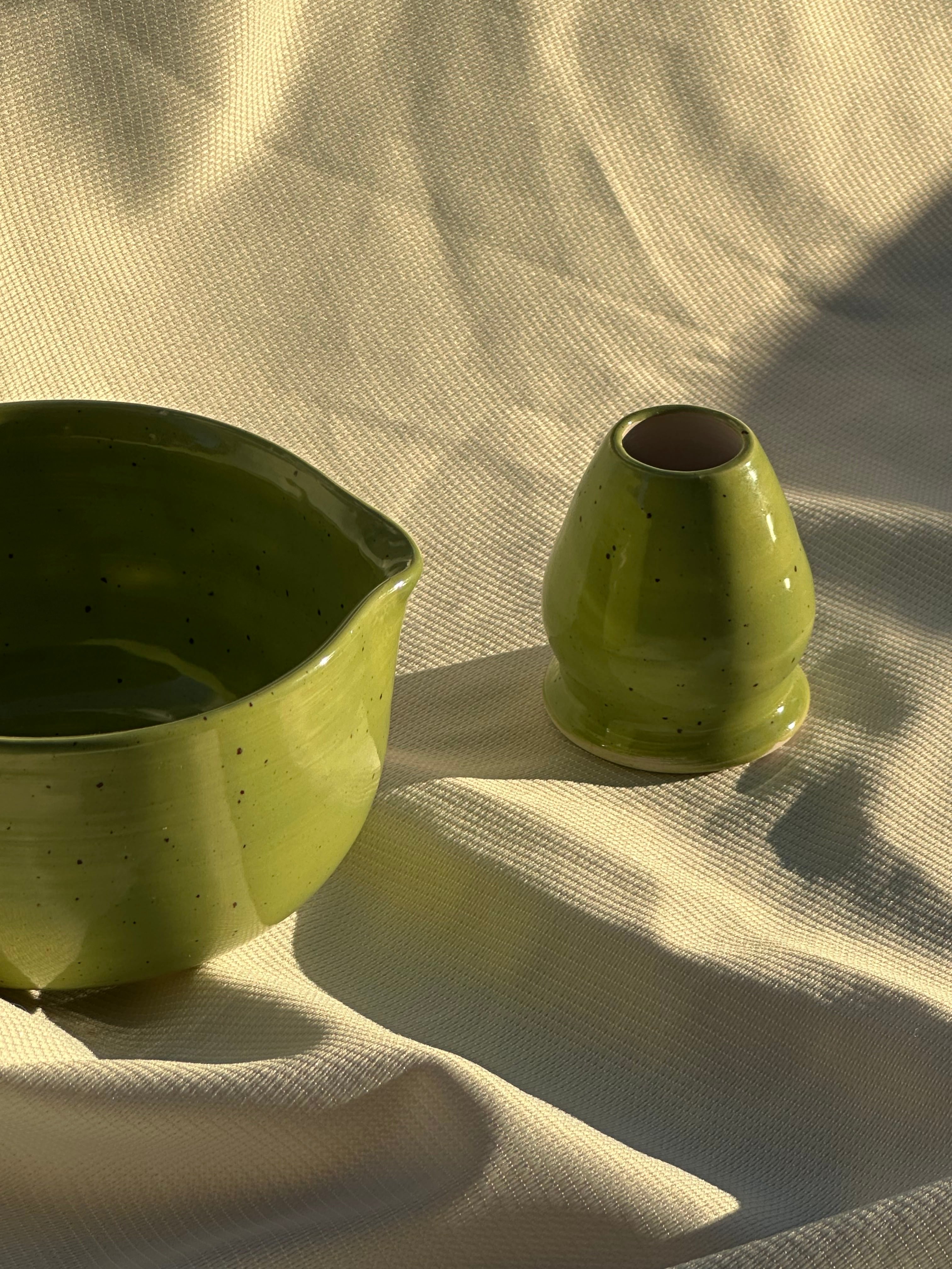 Matcha Seremoni Seti - Lime