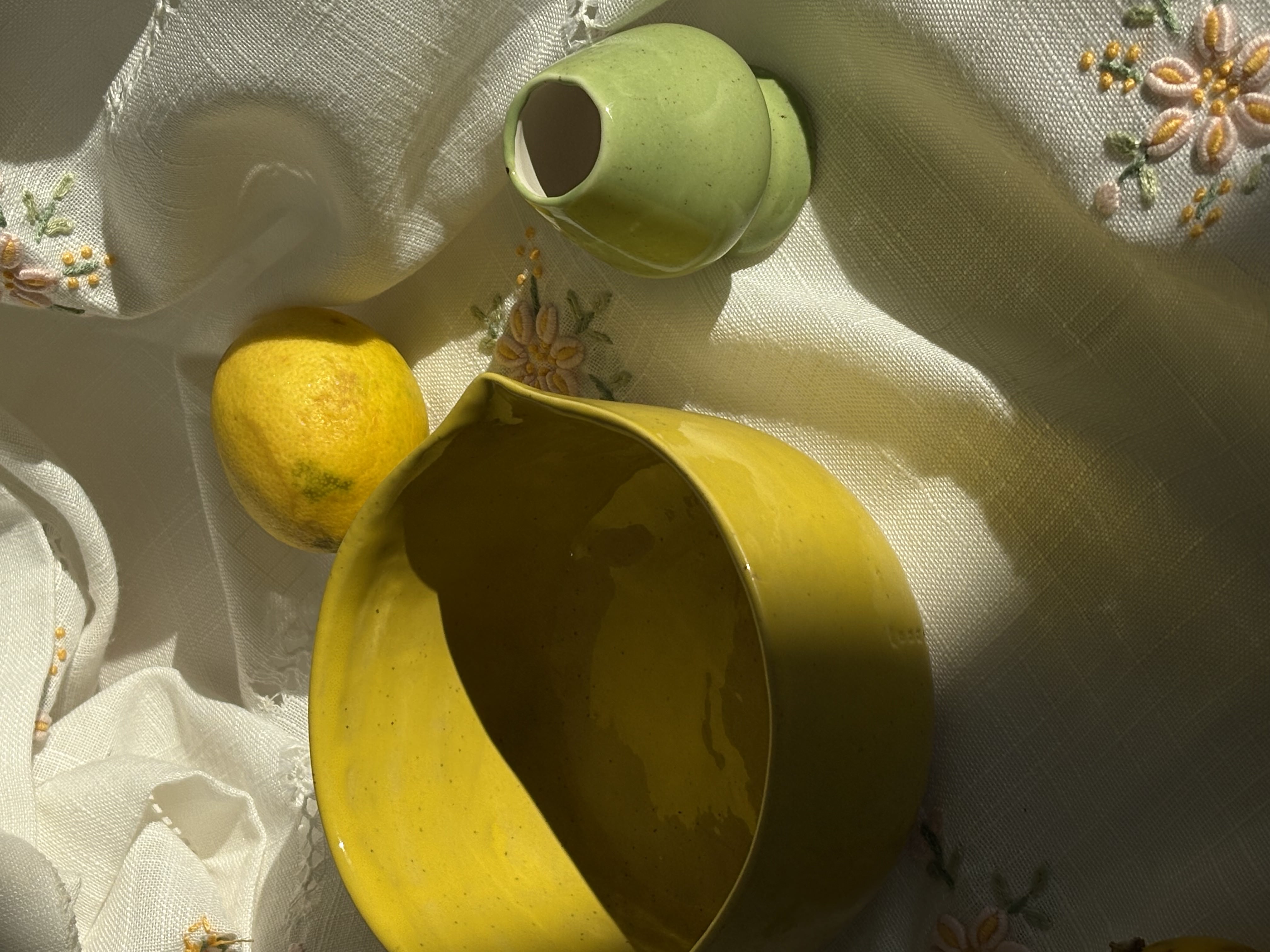 Lemon Matcha Set