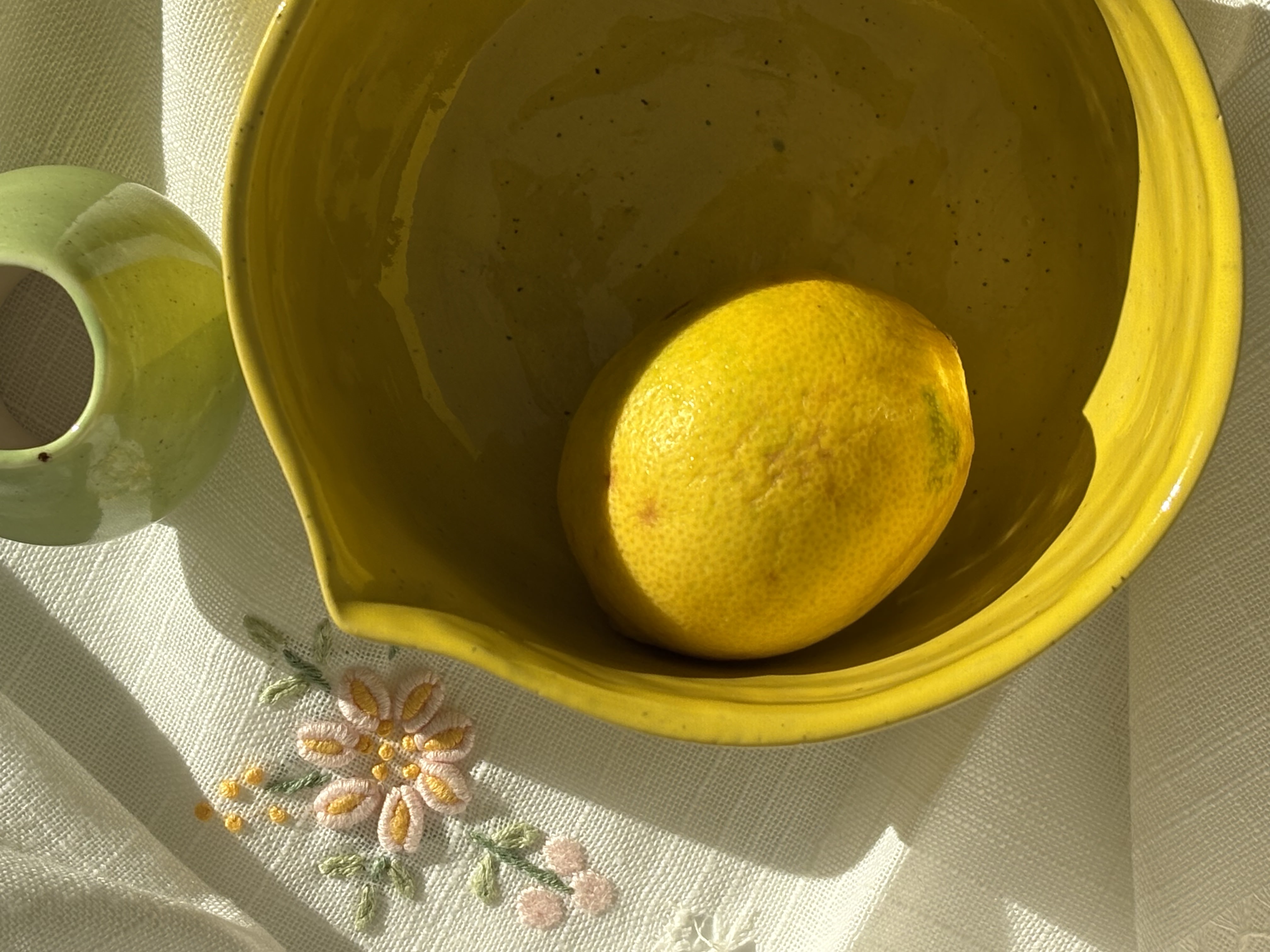 Lemon Matcha Set