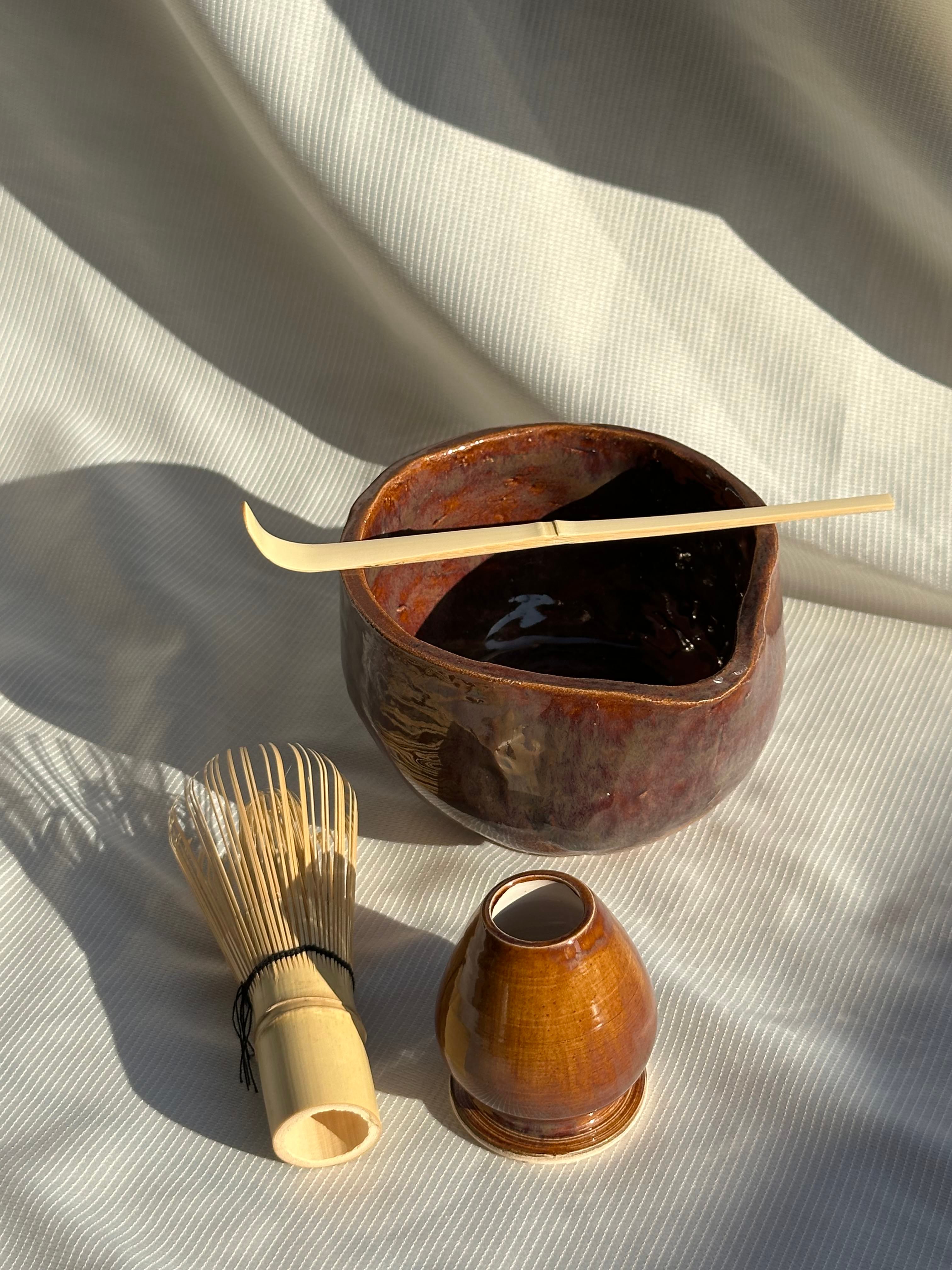 Matcha Demleme Seti - Mocha
