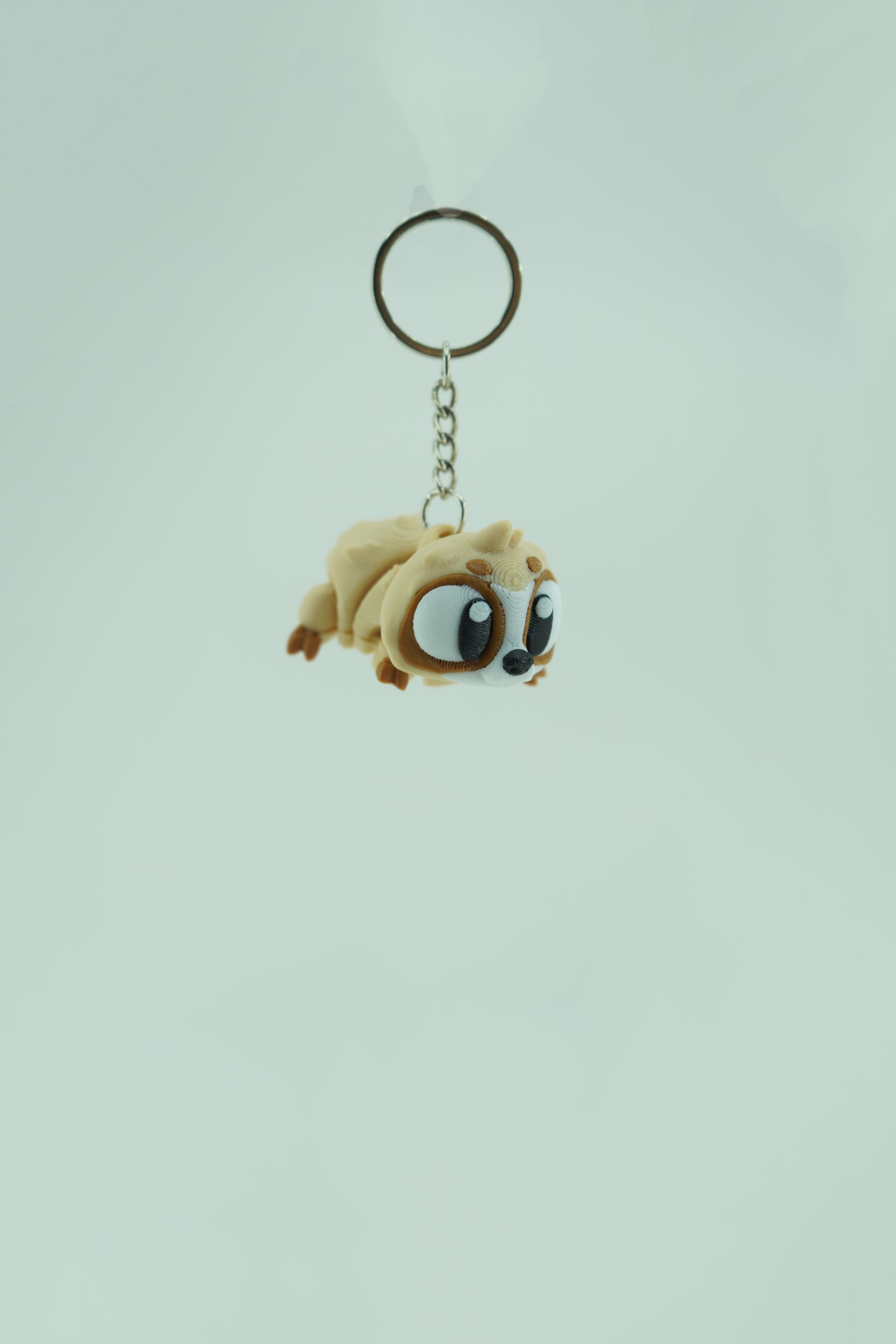 Sevimli Köpek Anahtarlık